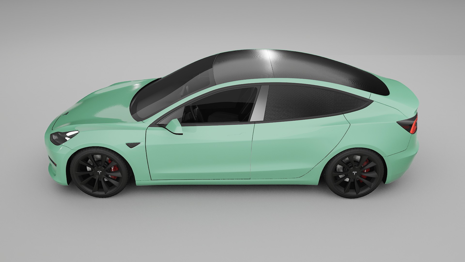 Tesla Model3 TPU Lackskyddsfilm | DUSTY Färgskiftande PPF – Komplett Förskuret Kit