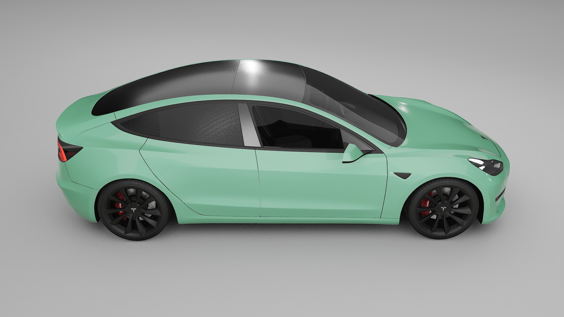 Tesla Model3 TPU Lackskyddsfilm | DUSTY Färgskiftande PPF – Komplett Förskuret Kit