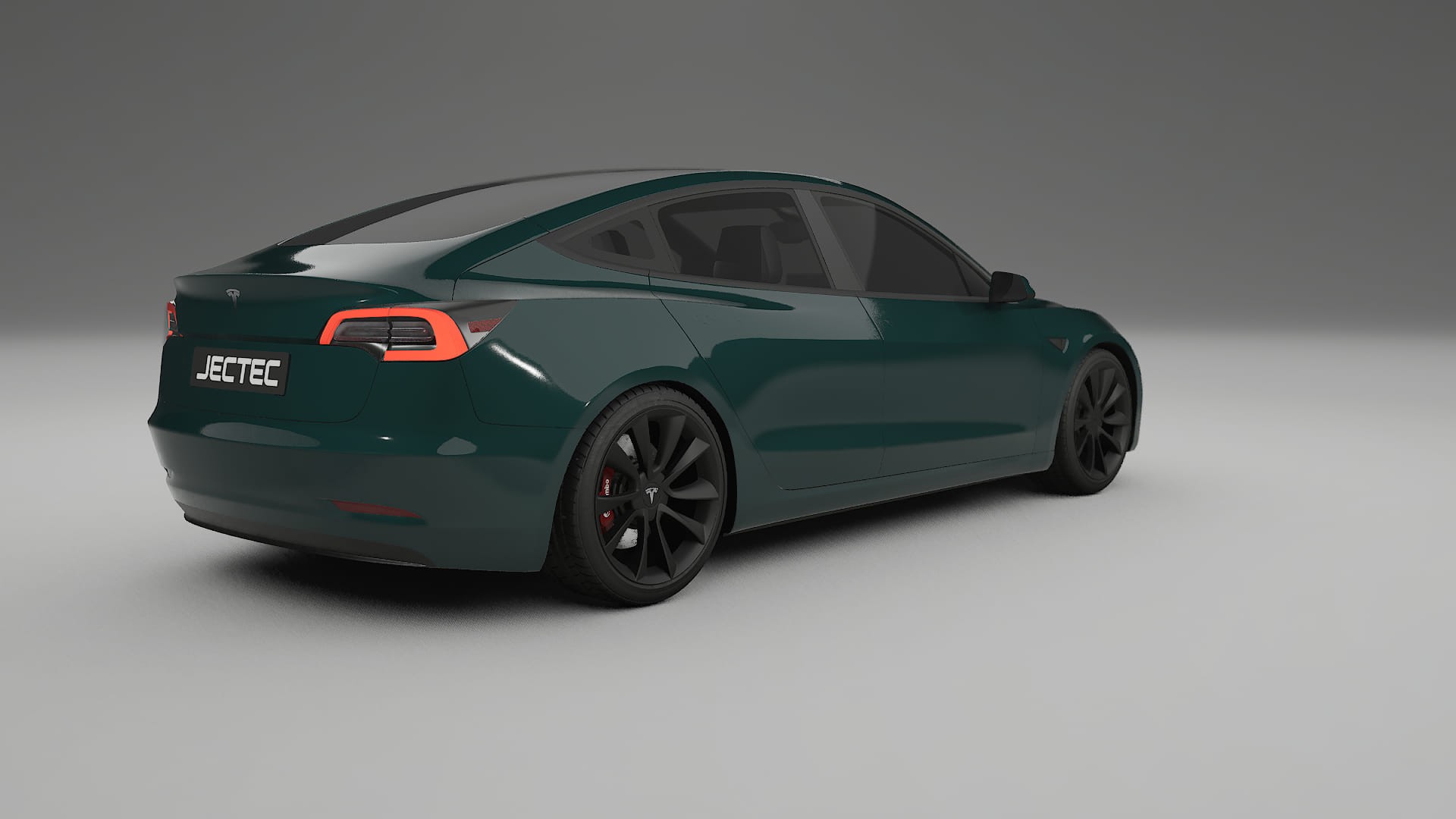 Tesla Model3 TPU Lackskyddsfilm | INFERNO Färgskiftande PPF – Komplett Förskuret Kit