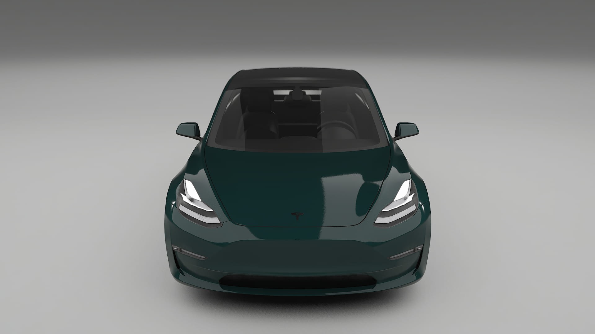 Tesla Model3 TPU Lackskyddsfilm | INFERNO Färgskiftande PPF – Komplett Förskuret Kit