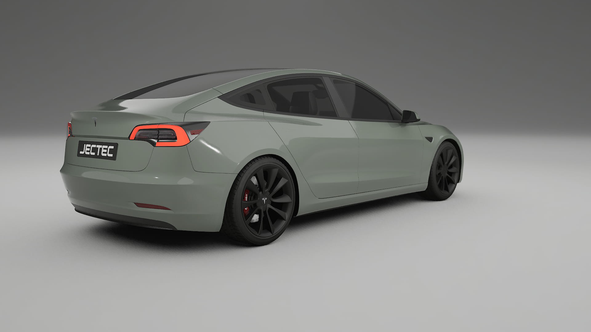Tesla Model3 TPU Lackskyddsfilm | SLATE Färgskiftande PPF – Komplett Förskuret Kit