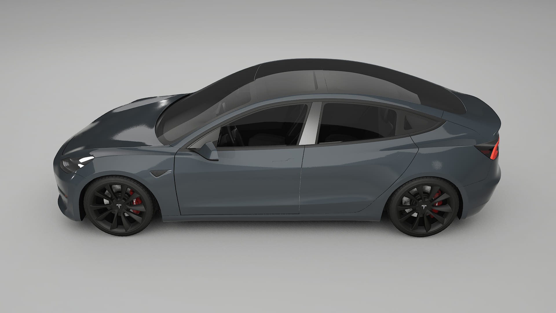 Tesla Model3 TPU Lackskyddsfilm | GRANITE Färgskiftande PPF – Komplett Förskuret Kit