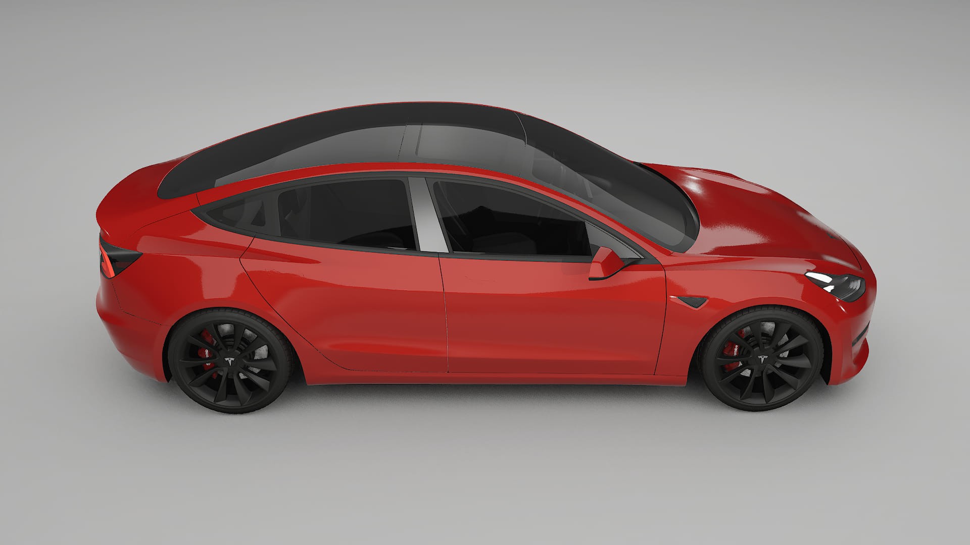 Tesla Model3 TPU Lackskyddsfilm | BLAZE Färgskiftande PPF – Komplett Förskuret Kit