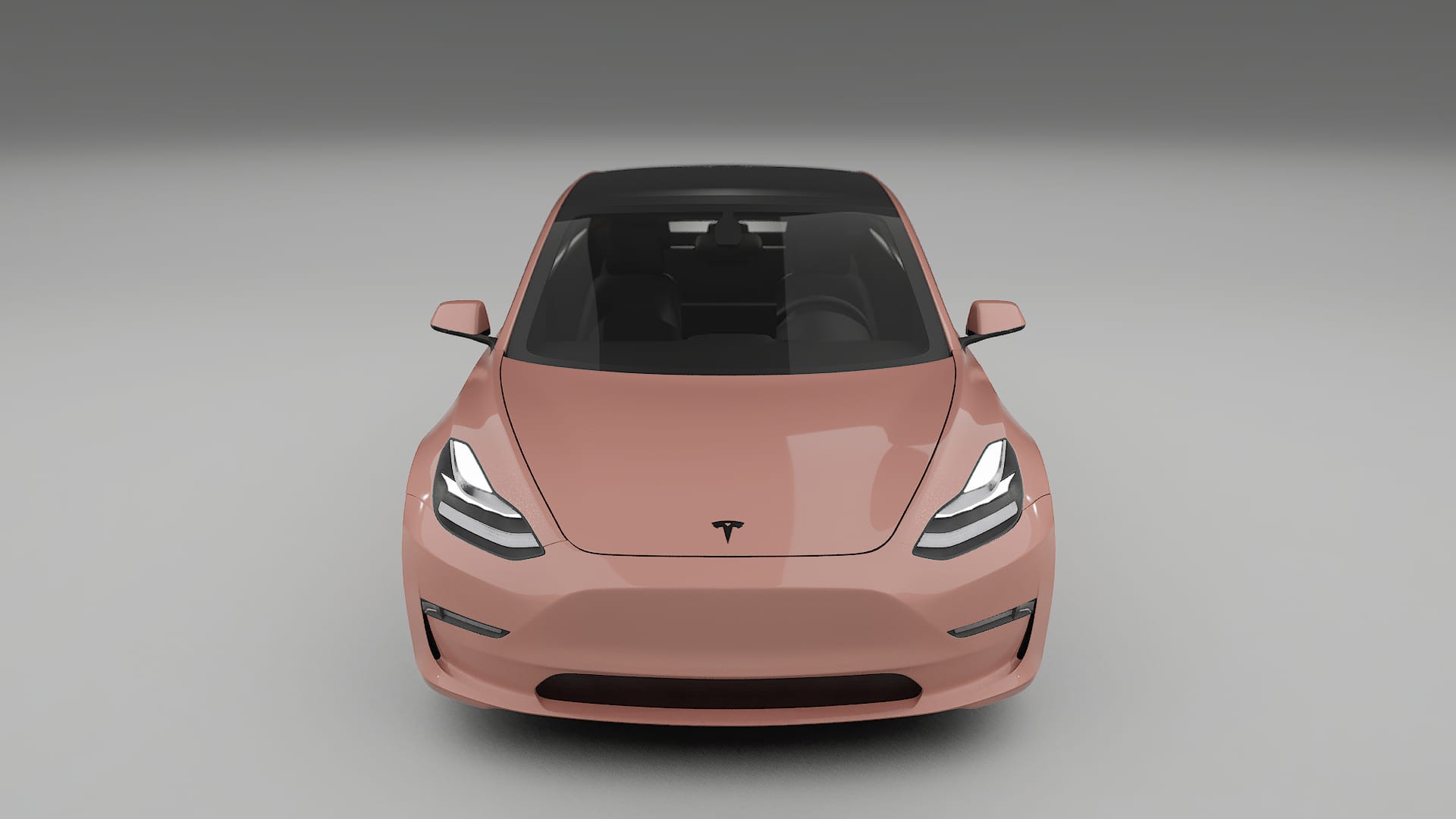 Tesla Model3 TPU Lackskyddsfilm | BLUSH Färgskiftande PPF – Komplett Förskuret Kit