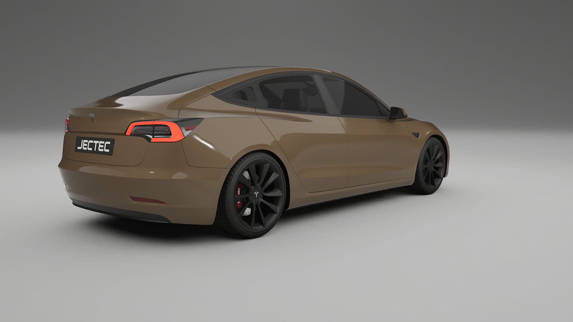 Tesla Model3 TPU Lackskyddsfilm | SAHARA Färgskiftande PPF – Komplett Förskuret Kit