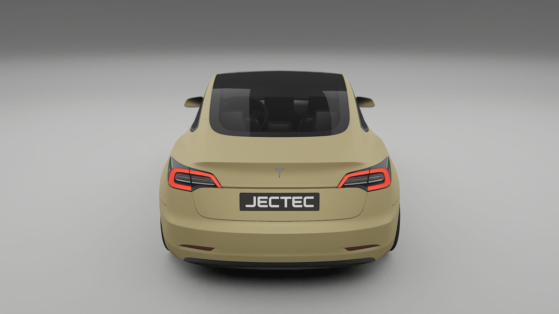 Tesla Model3 TPU Lackskyddsfilm | SAND Färgskiftande PPF – Komplett Förskuret Kit