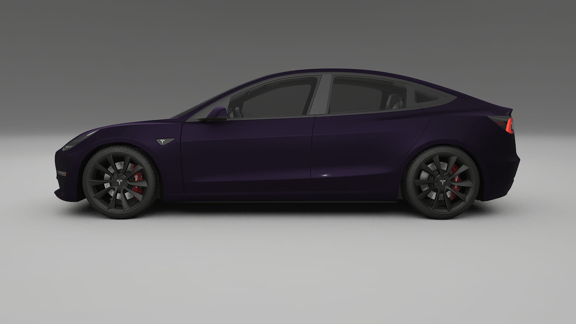 Tesla Model3 TPU Lackskyddsfilm | VIOLET Färgskiftande PPF – Komplett Förskuret Kit