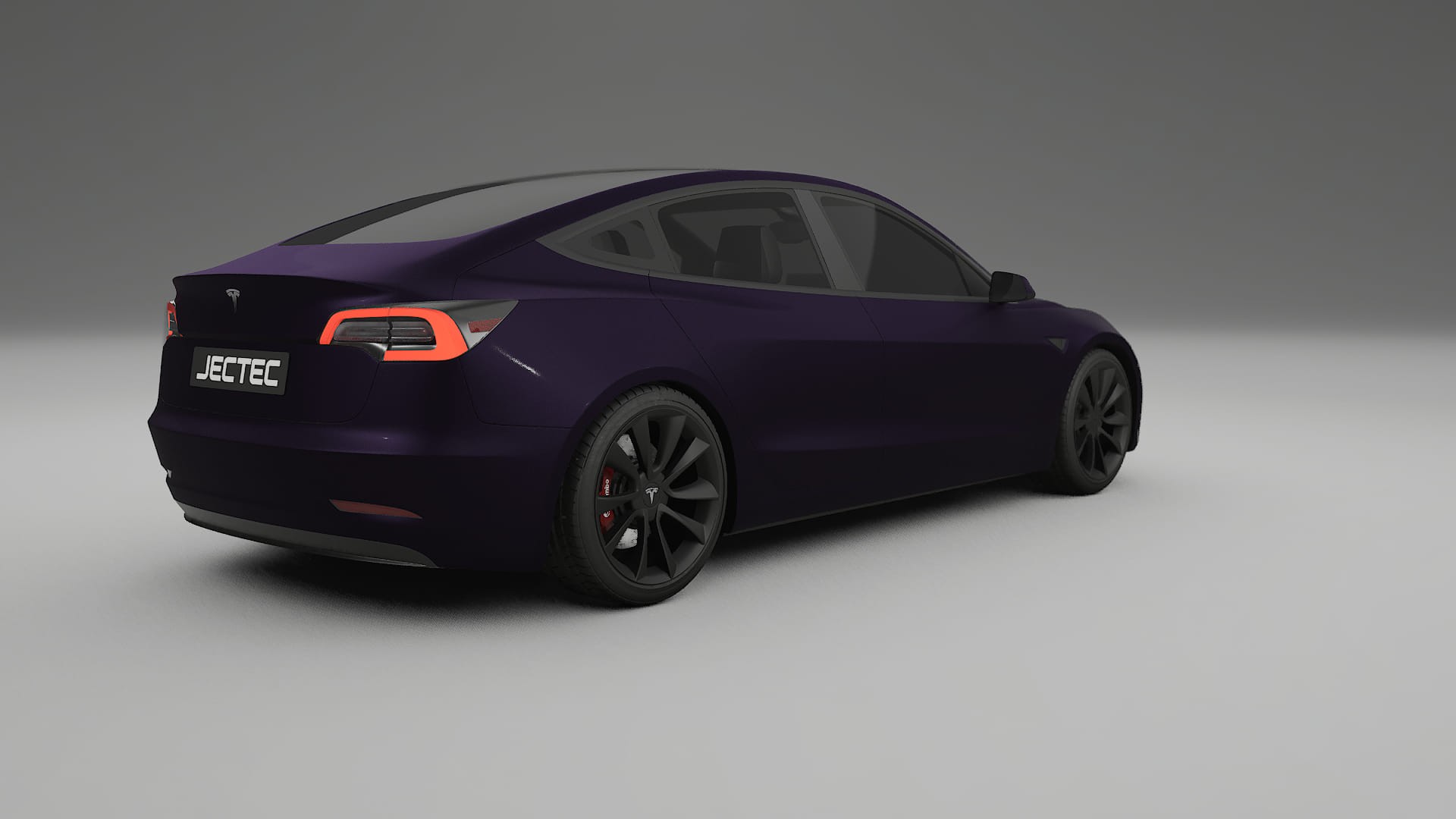 Tesla Model3 TPU Lackskyddsfilm | VIOLET Färgskiftande PPF – Komplett Förskuret Kit