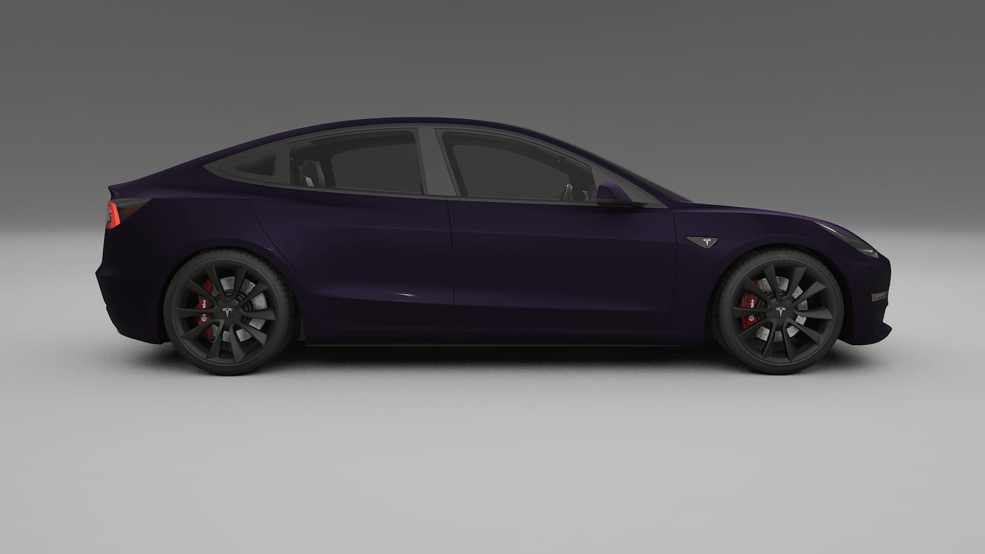 Tesla Model3 TPU Lackskyddsfilm | VIOLET Färgskiftande PPF – Komplett Förskuret Kit