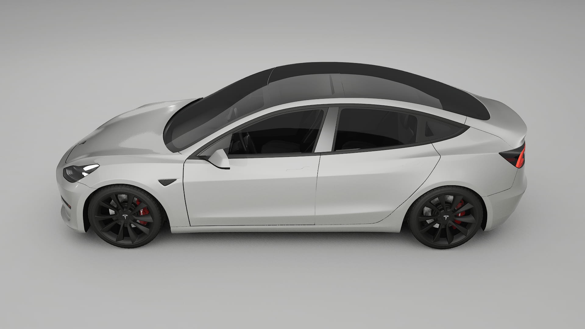 Tesla Model3 TPU Lackskyddsfilm | PEARL Färgskiftande PPF – Komplett Förskuret Kit