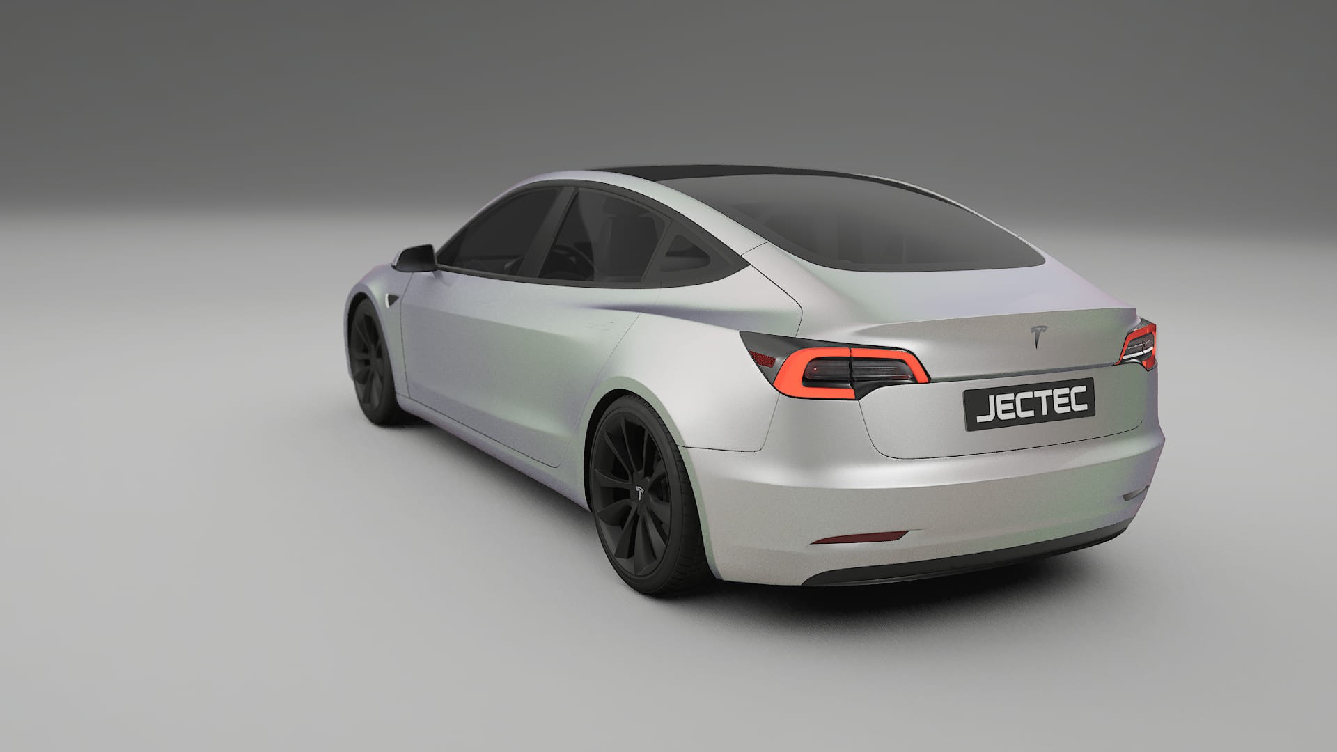 Tesla Model3 TPU Lackskyddsfilm | NEBULA Färgskiftande PPF – Komplett Förskuret Kit