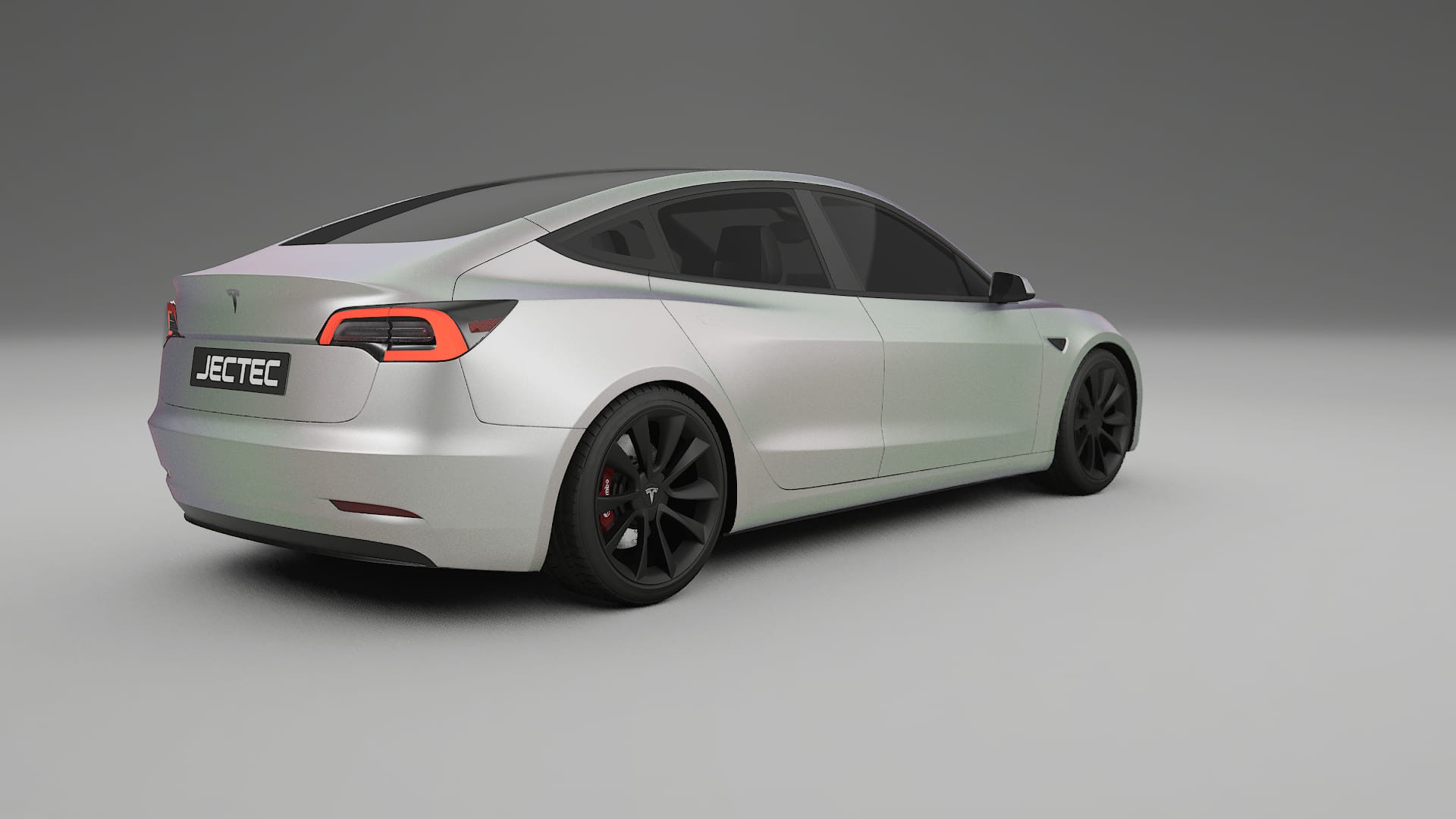 Tesla Model3 TPU Lackskyddsfilm | NEBULA Färgskiftande PPF – Komplett Förskuret Kit