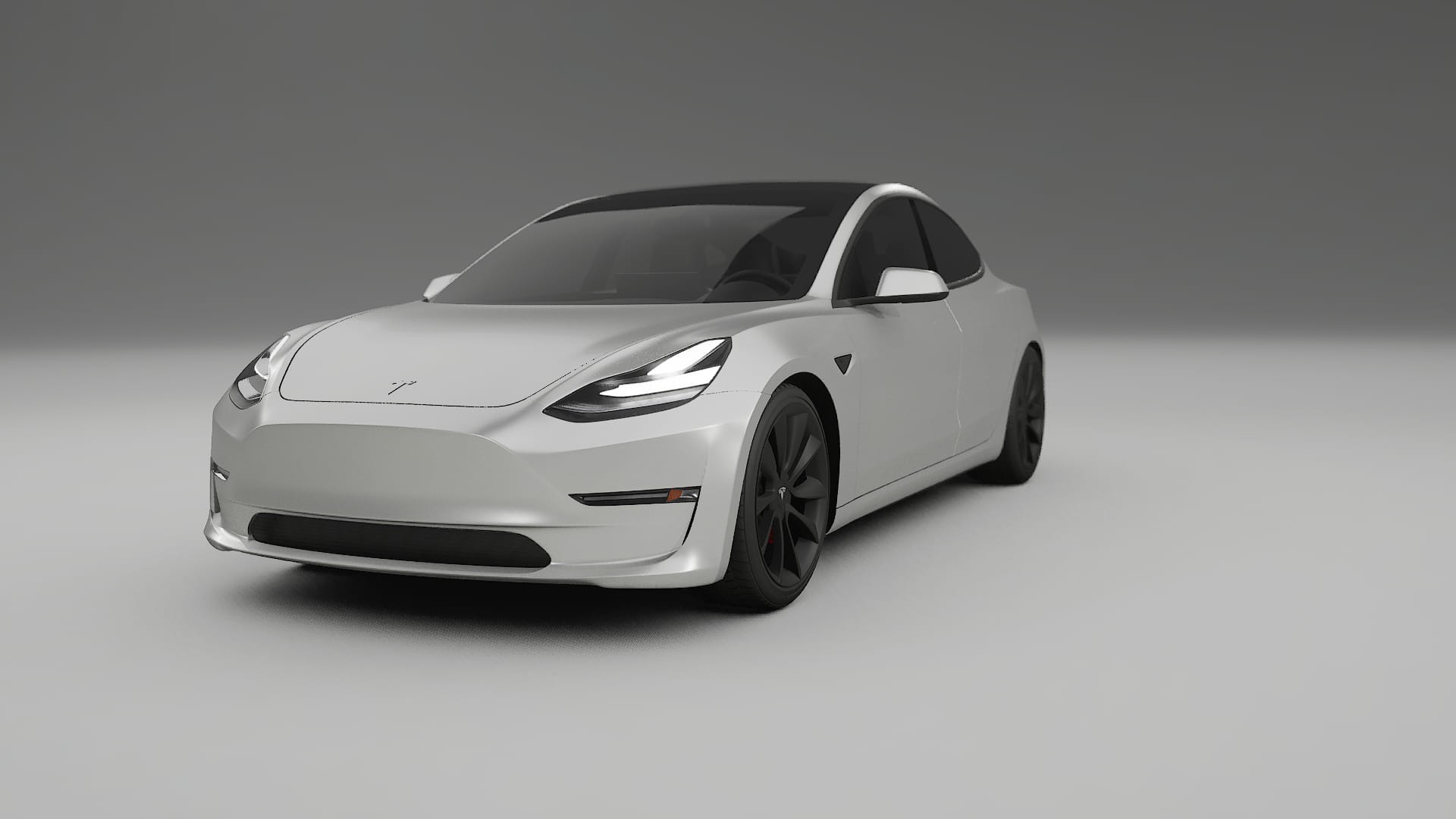 Tesla Model3 TPU Lackskyddsfilm | OPAL Färgskiftande PPF – Komplett Förskuret Kit