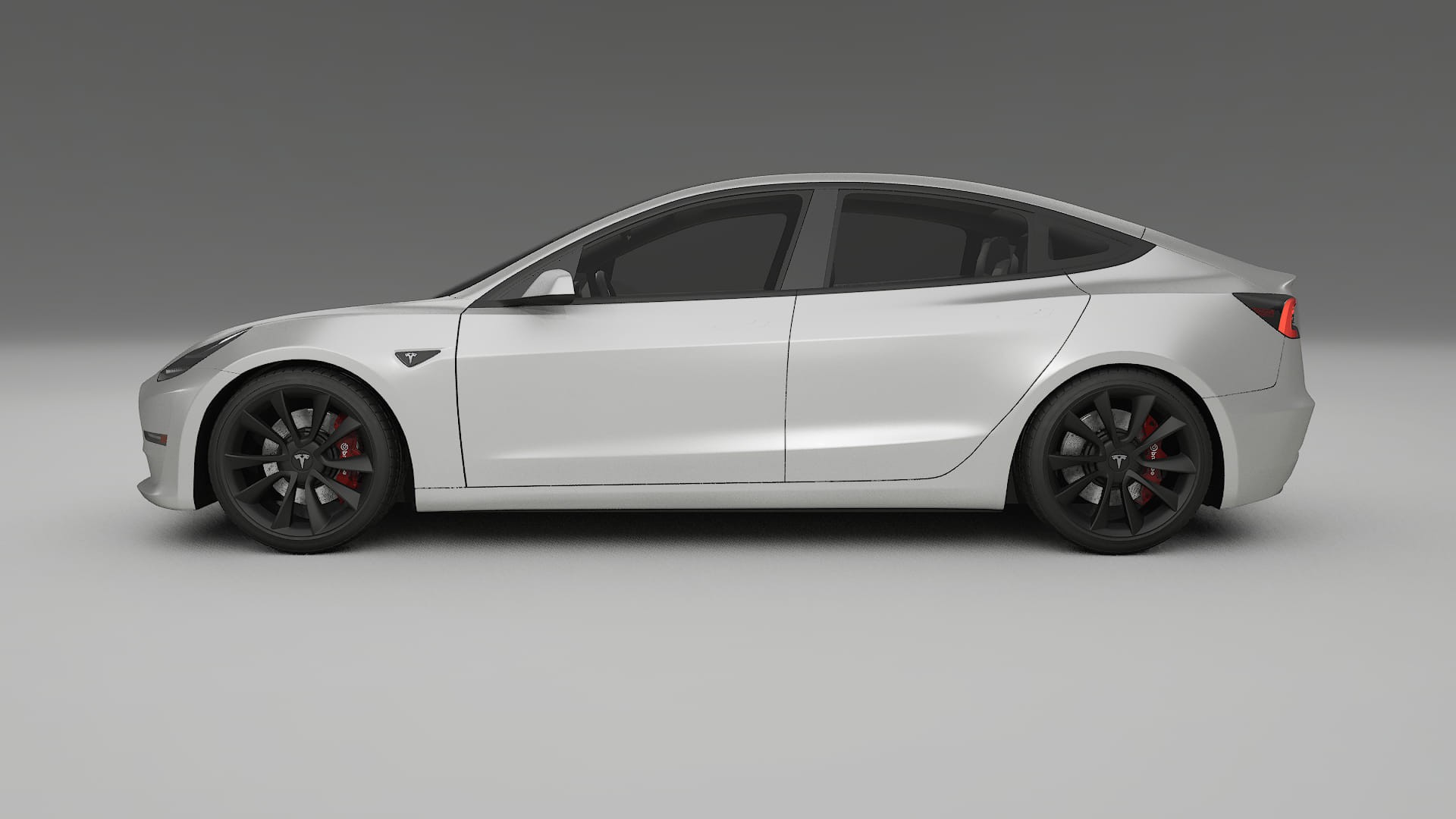 Tesla Model3 TPU Lackskyddsfilm | OPAL Färgskiftande PPF – Komplett Förskuret Kit