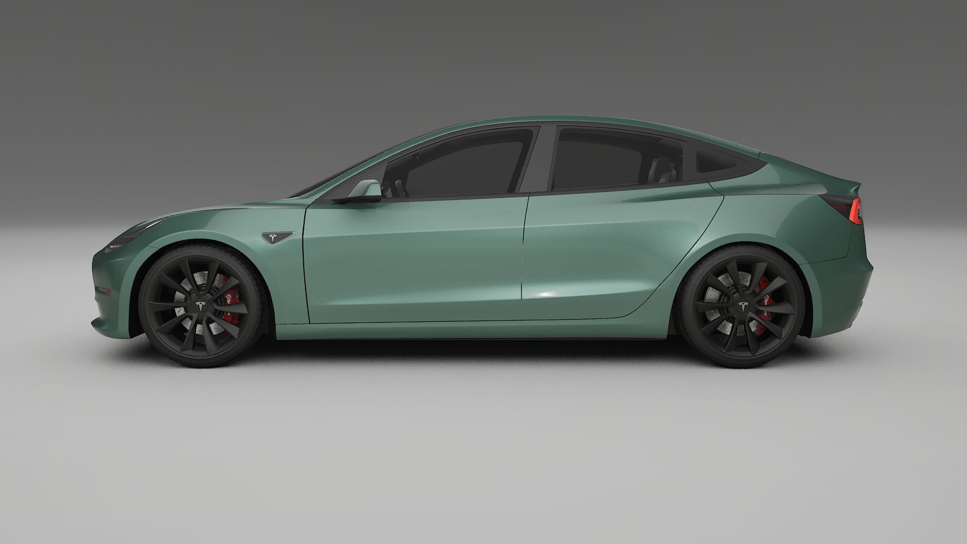 Tesla Model3 TPU Lackskyddsfilm | EVERGREEN Färgskiftande PPF – Komplett Förskuret Kit