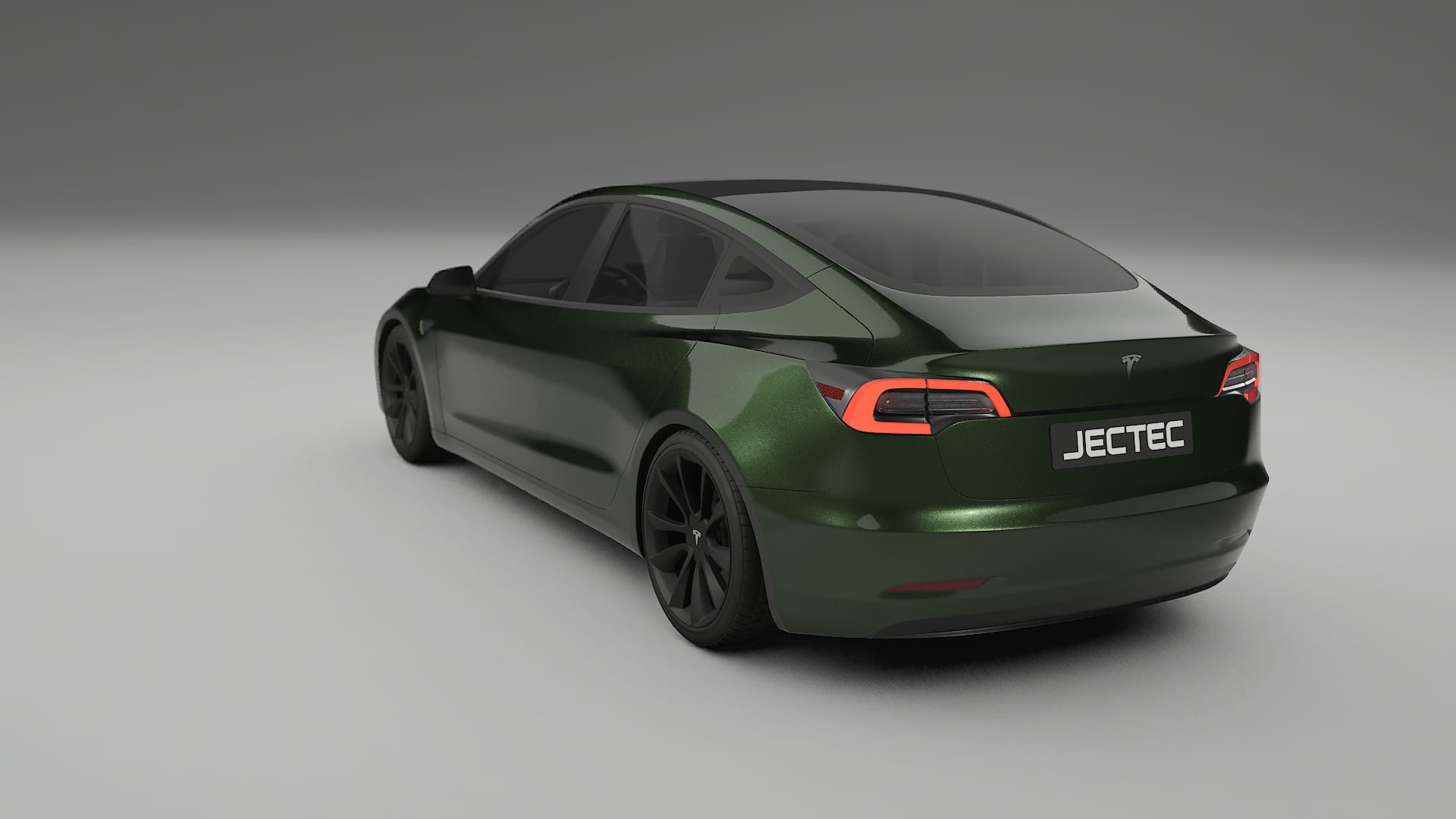 Tesla Model3 TPU Lackskyddsfilm | LAGOON Färgskiftande PPF – Komplett Förskuret Kit