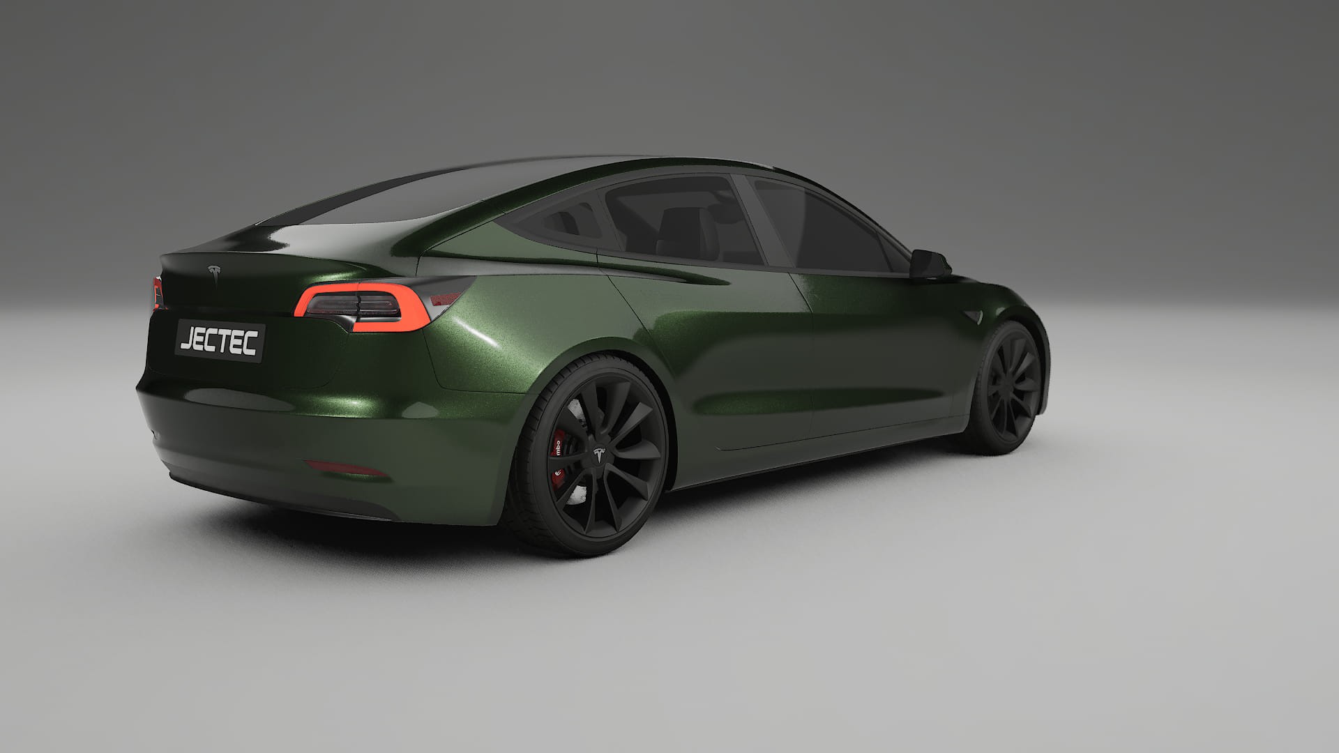 Tesla Model3 TPU Lackskyddsfilm | LAGOON Färgskiftande PPF – Komplett Förskuret Kit