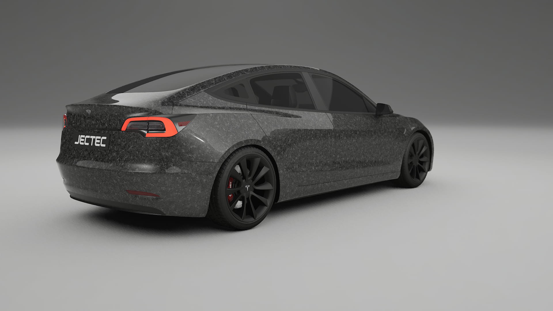 Tesla Model3 TPU Lackskyddsfilm | FORGED S Färgskiftande PPF – Komplett Förskuret Kit
