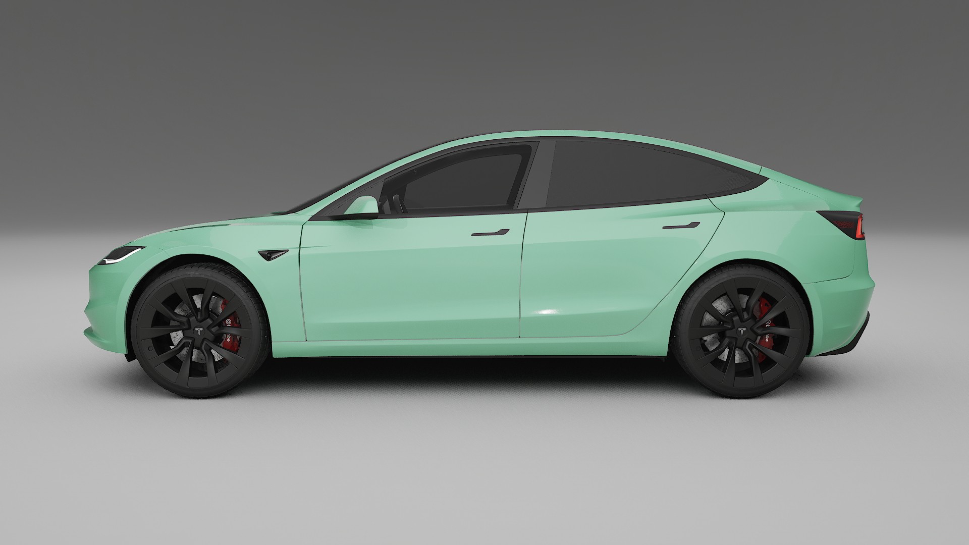 Tesla Model3 Highland TPU Lackskyddsfilm | DUSTY Färgskiftande PPF – Komplett Förskuret Kit