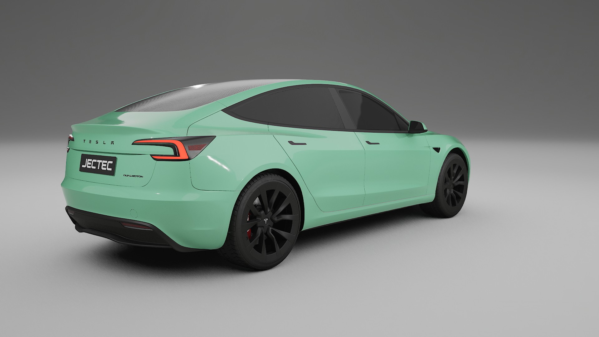 Tesla Model3 Highland TPU Lackskyddsfilm | DUSTY Färgskiftande PPF – Komplett Förskuret Kit