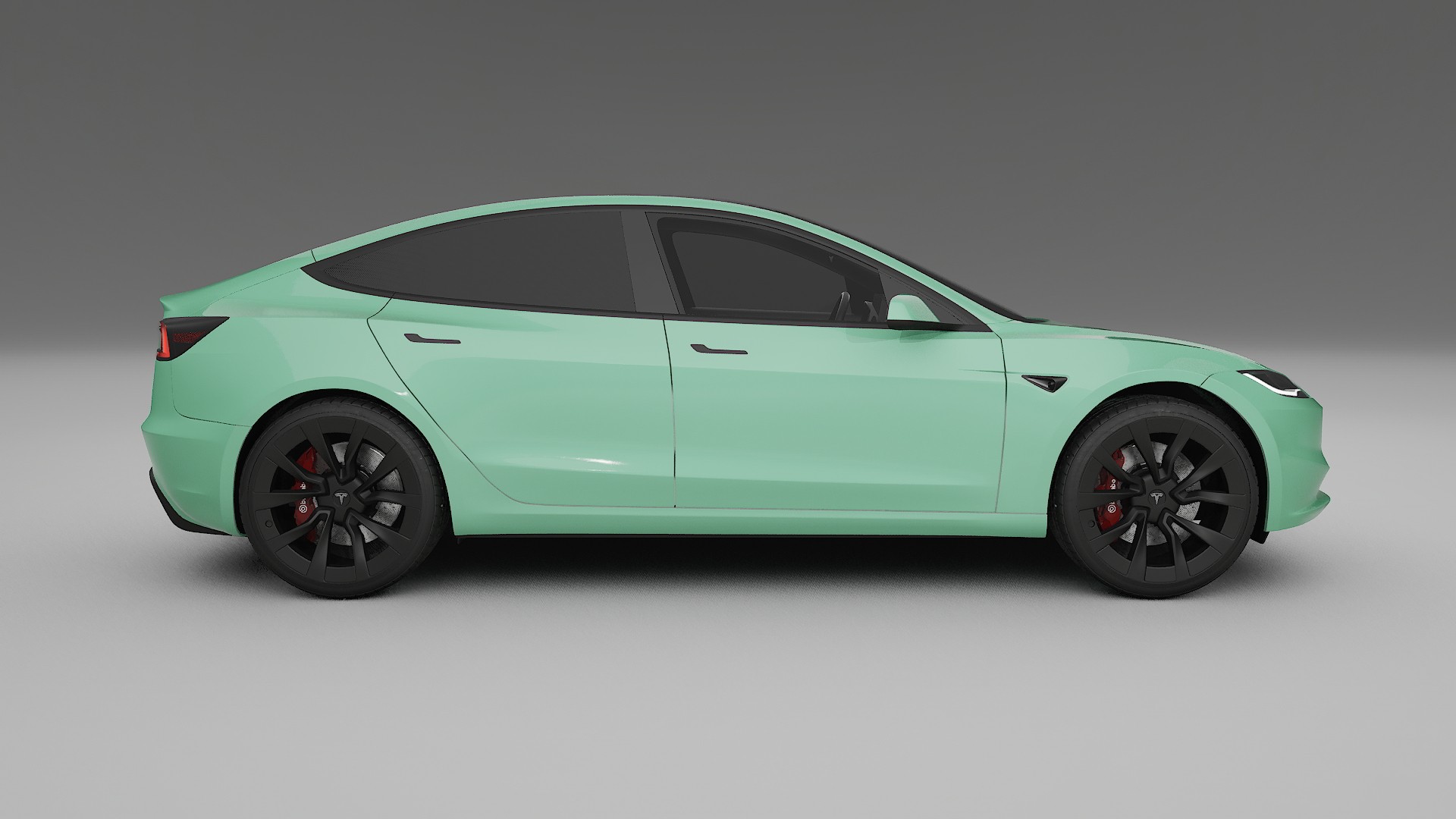 Tesla Model3 Highland TPU Lackskyddsfilm | DUSTY Färgskiftande PPF – Komplett Förskuret Kit