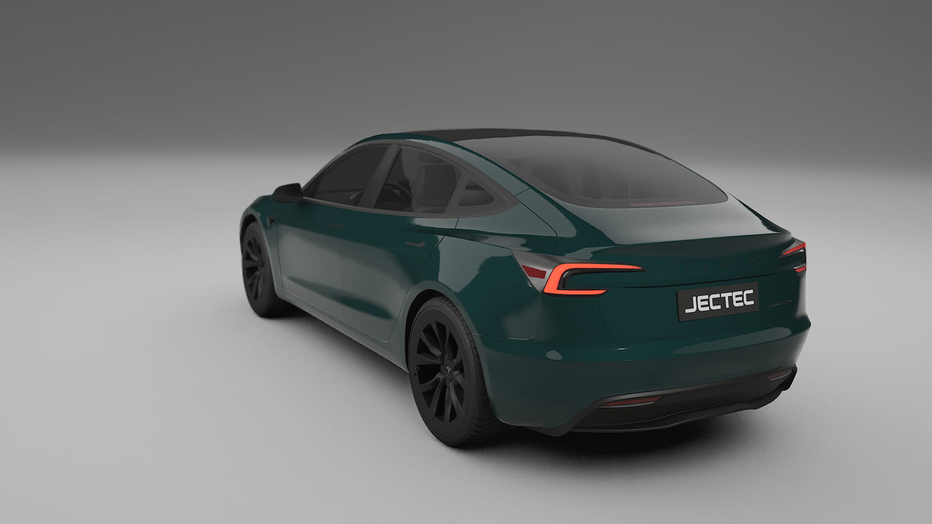 Tesla Model3 Highland TPU Lackskyddsfilm | INFERNO Färgskiftande PPF – Komplett Förskuret Kit