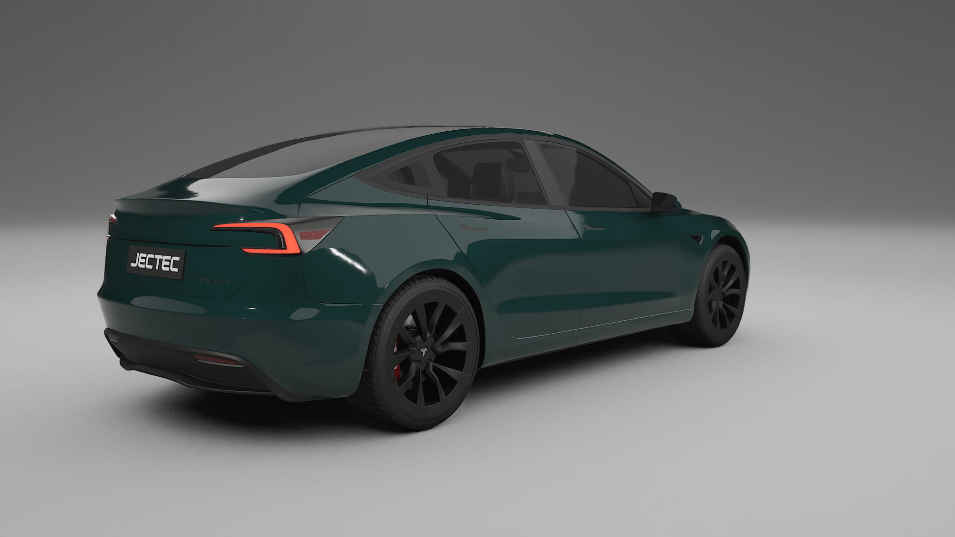 Tesla Model3 Highland TPU Lackskyddsfilm | INFERNO Färgskiftande PPF – Komplett Förskuret Kit