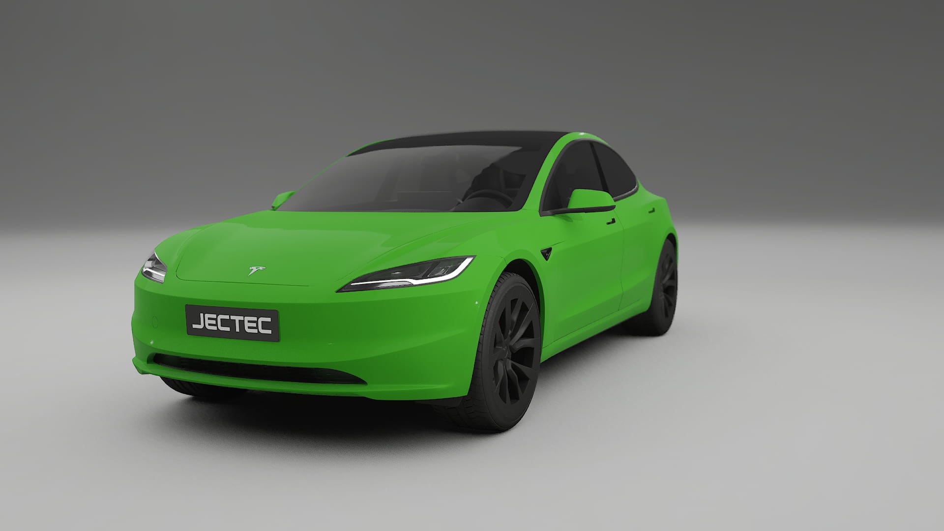 Tesla Model3 Highland TPU Lackskyddsfilm | VENOM Färgskiftande PPF – Komplett Förskuret Kit