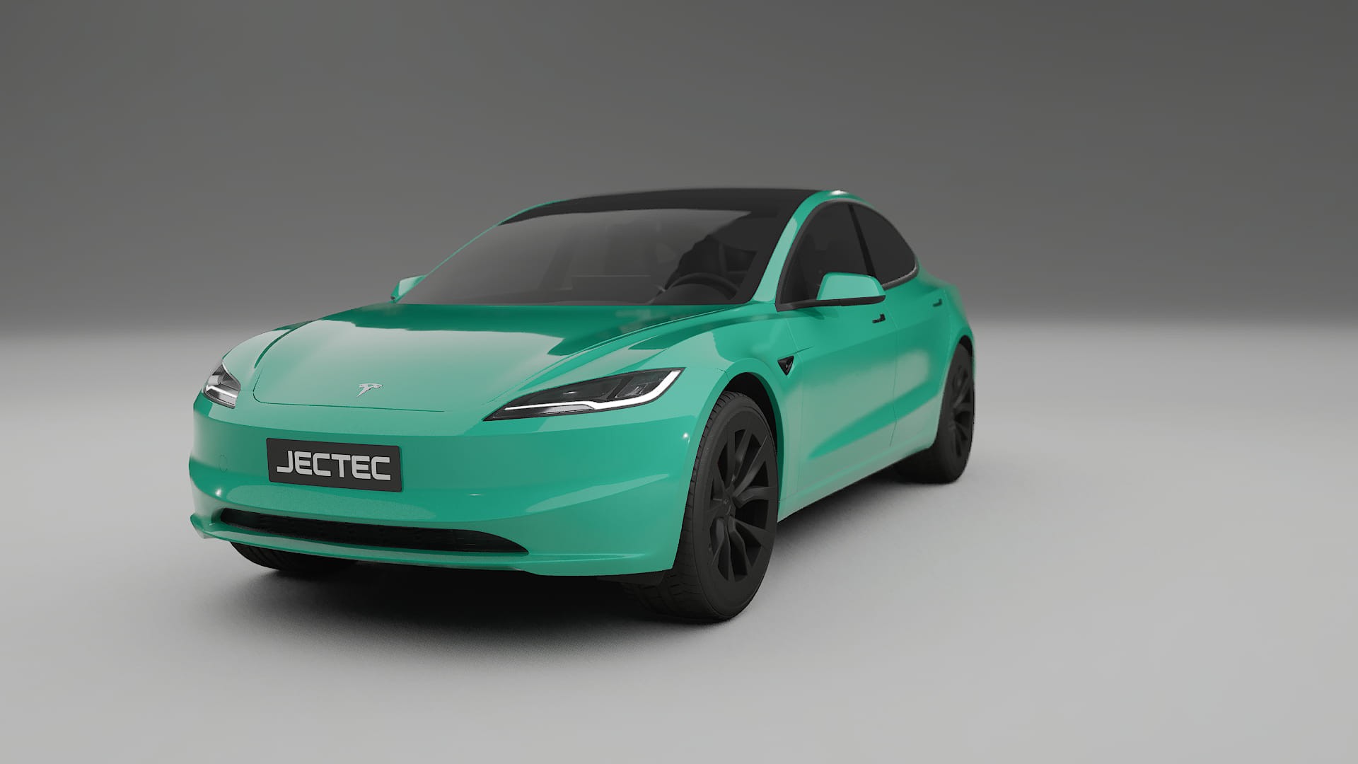 Tesla Model3 Highland TPU Lackskyddsfilm | JEWEL Färgskiftande PPF – Komplett Förskuret Kit