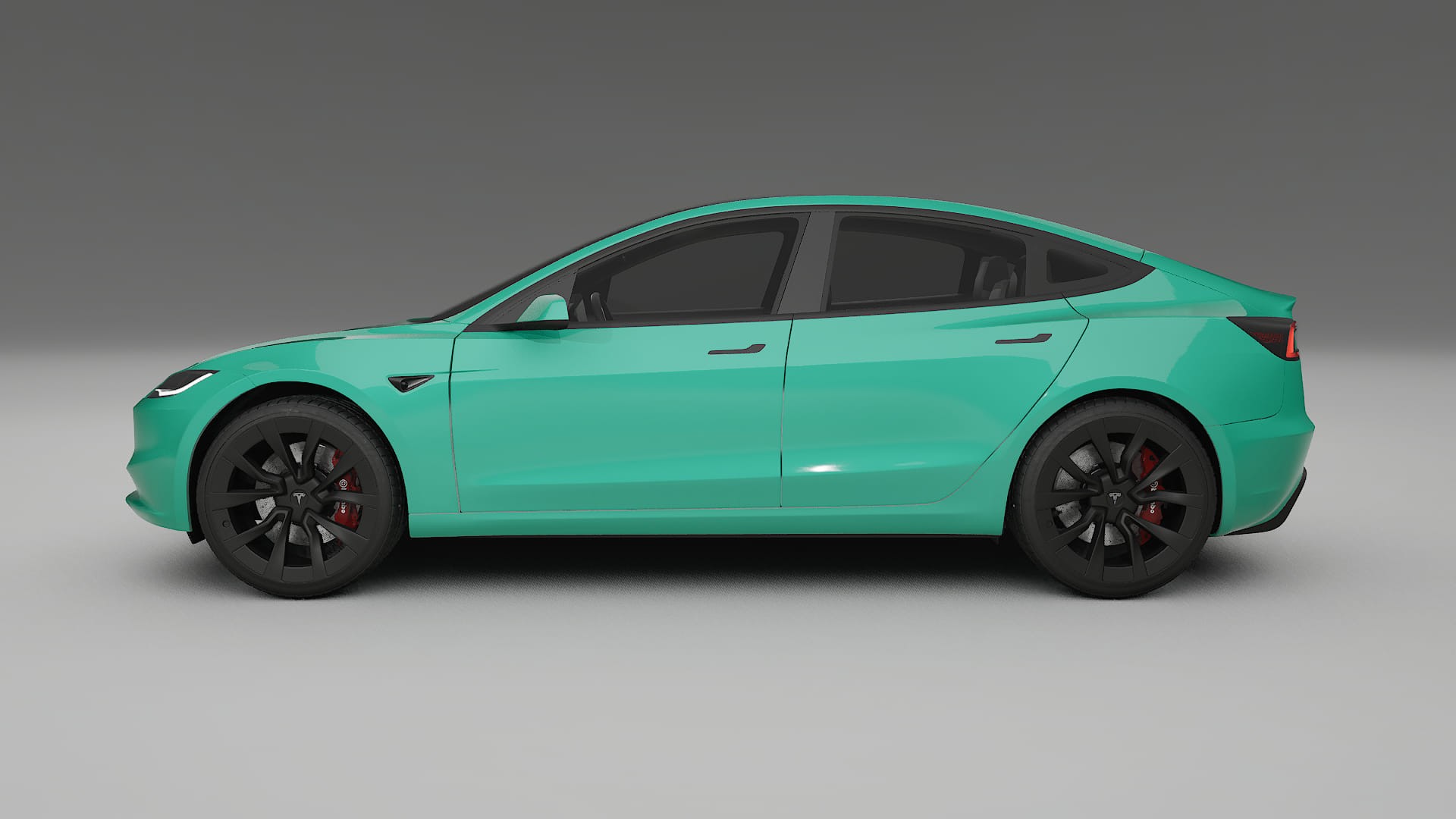 Tesla Model3 Highland TPU Lackskyddsfilm | JEWEL Färgskiftande PPF – Komplett Förskuret Kit