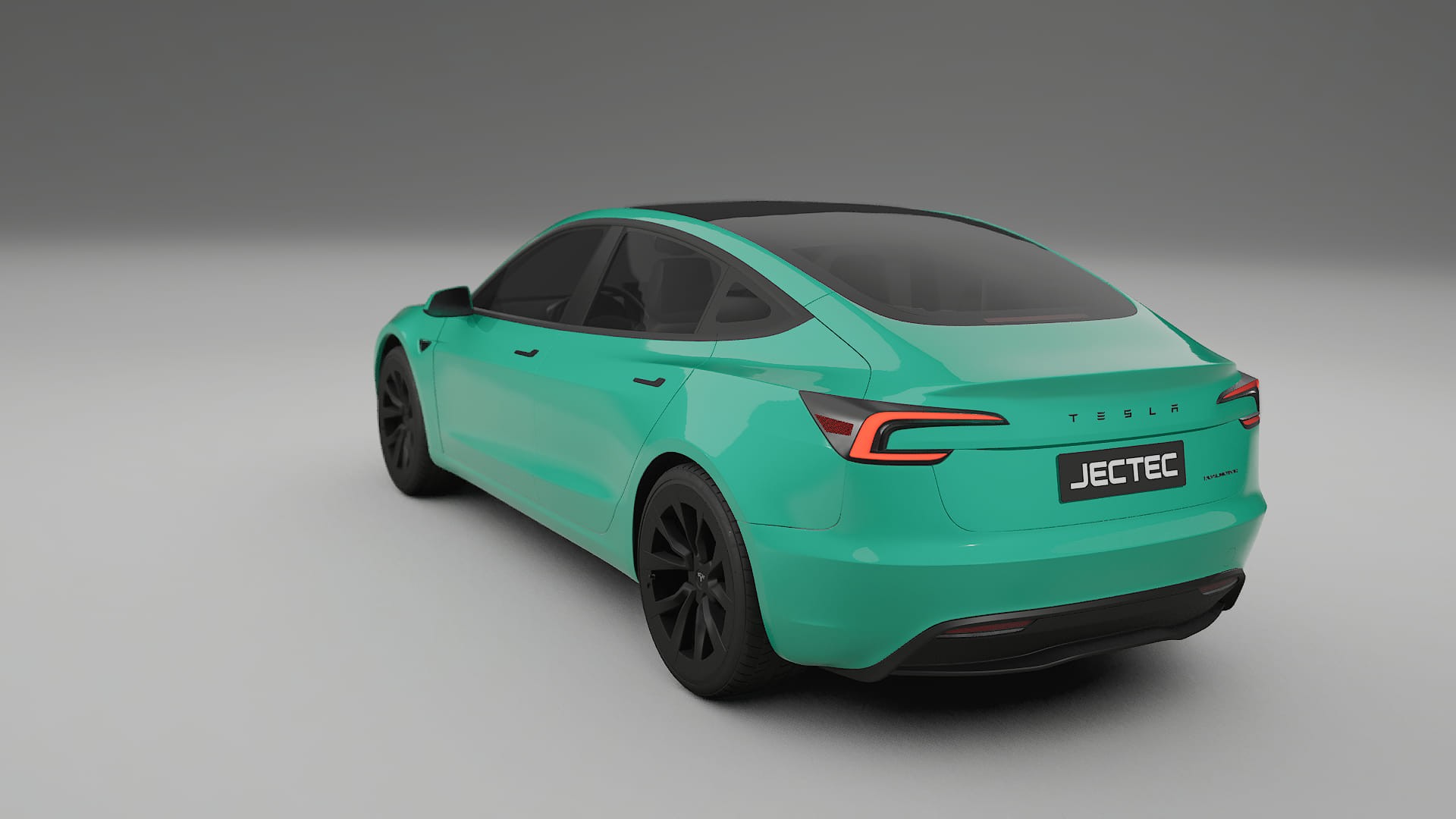 Tesla Model3 Highland TPU Lackskyddsfilm | JEWEL Färgskiftande PPF – Komplett Förskuret Kit