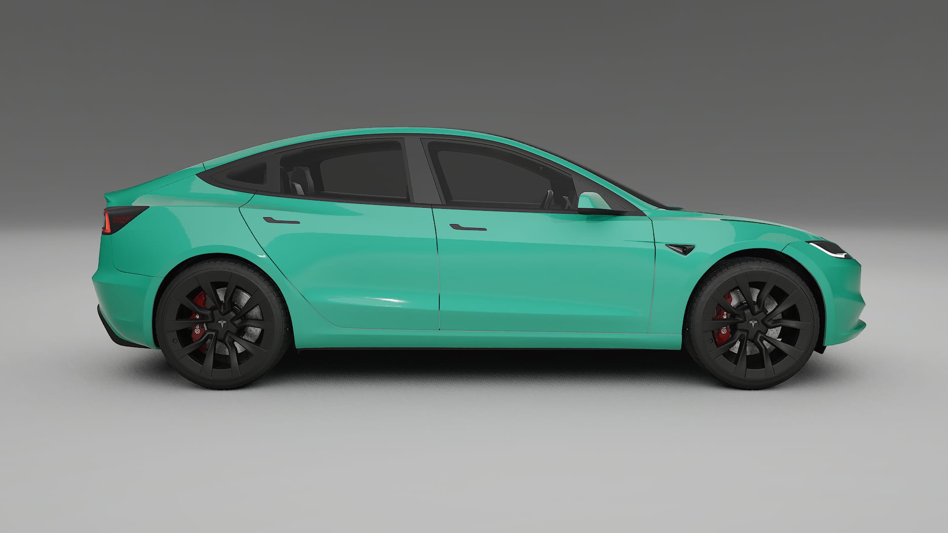 Tesla Model3 Highland TPU Lackskyddsfilm | JEWEL Färgskiftande PPF – Komplett Förskuret Kit