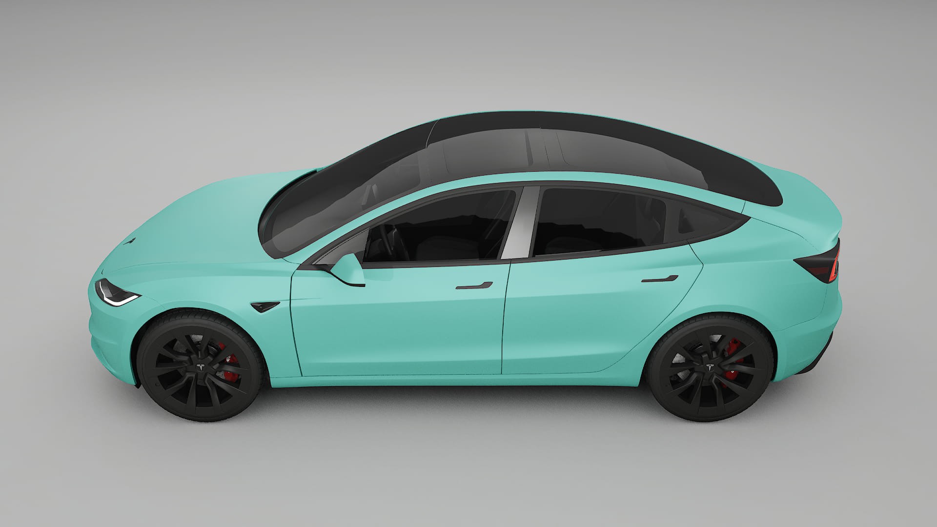 Tesla Model3 Highland TPU Lackskyddsfilm | FROST Färgskiftande PPF – Komplett Förskuret Kit