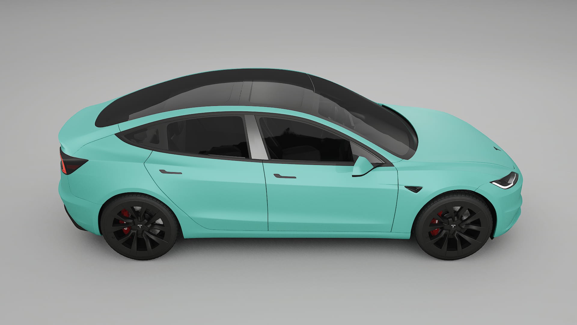 Tesla Model3 Highland TPU Lackskyddsfilm | FROST Färgskiftande PPF – Komplett Förskuret Kit