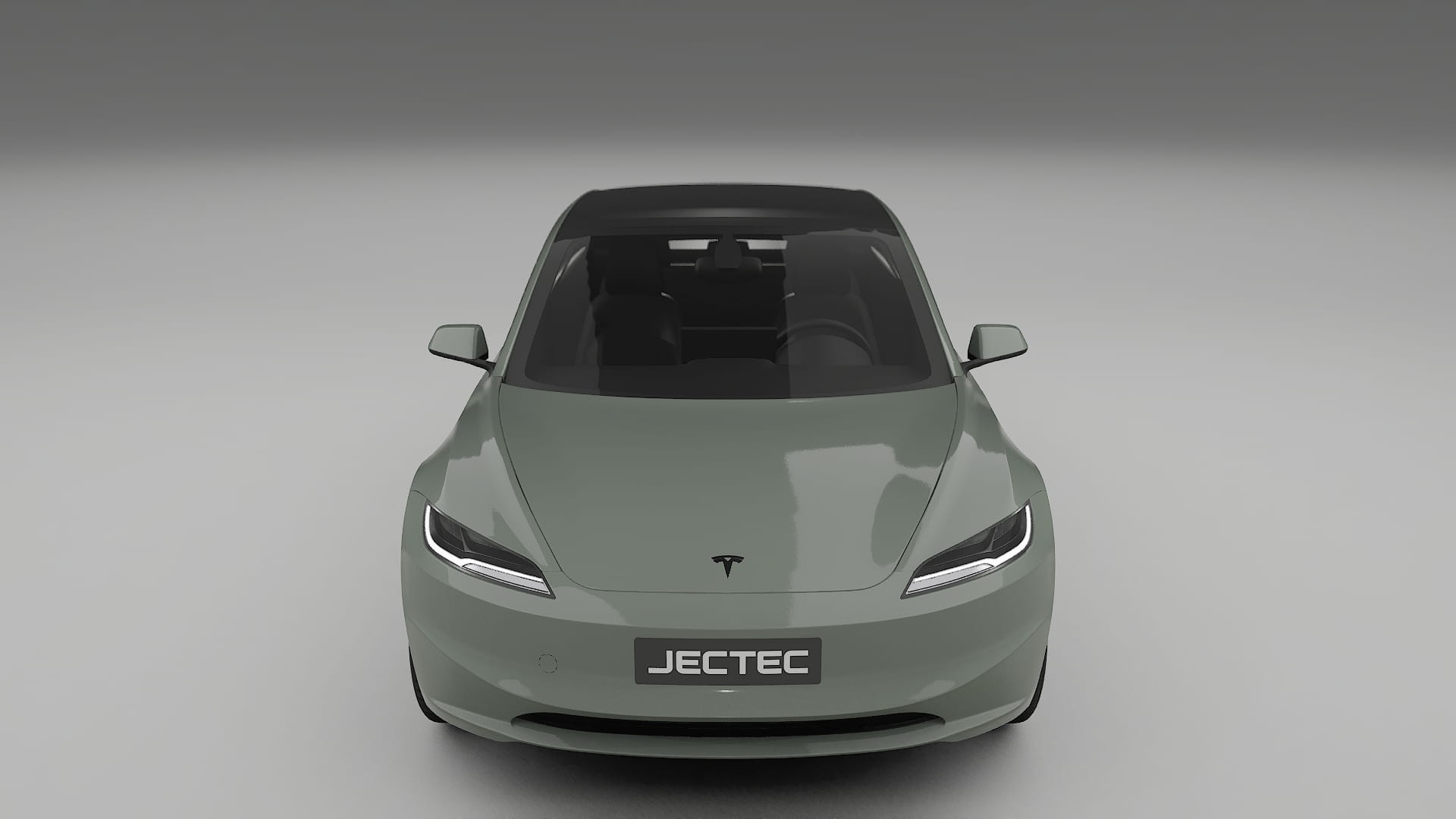 Tesla Model3 Highland TPU Lackskyddsfilm | SLATE Färgskiftande PPF – Komplett Förskuret Kit