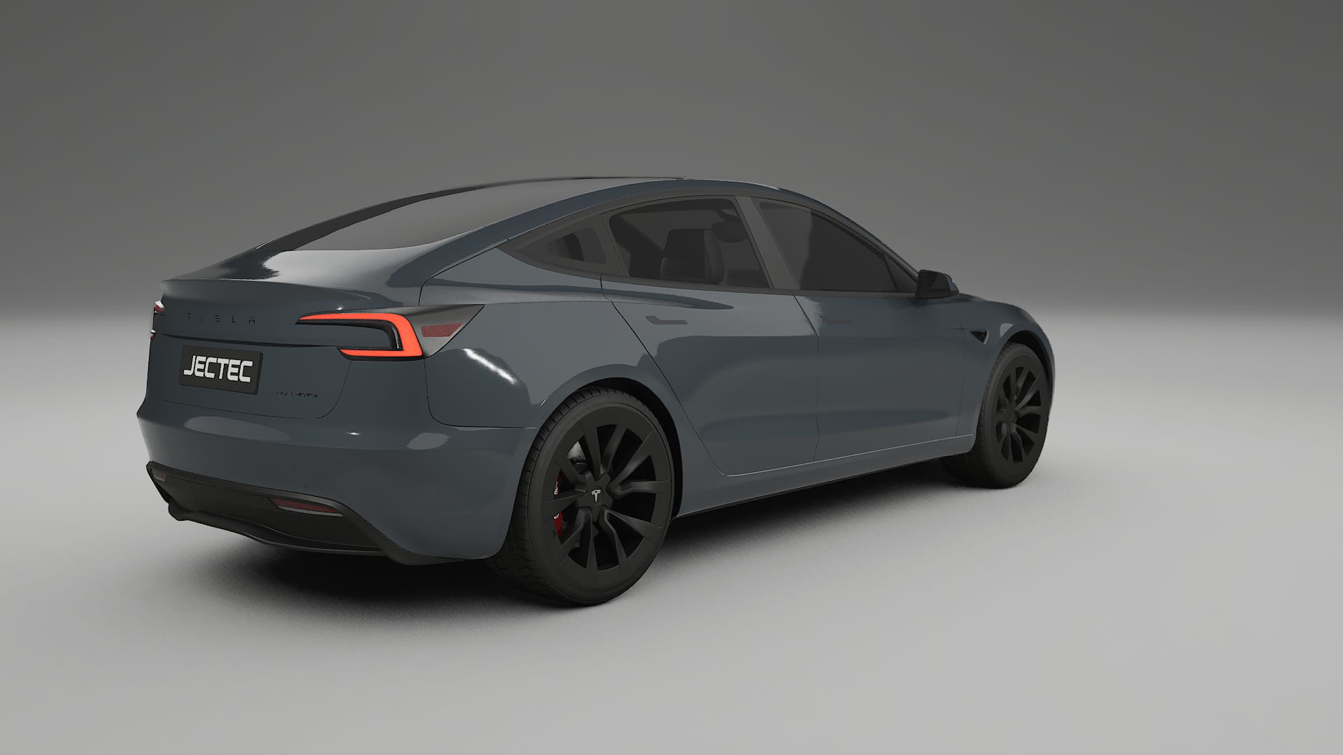 Tesla Model3 Highland TPU Lackskyddsfilm | GRANITE Färgskiftande PPF – Komplett Förskuret Kit