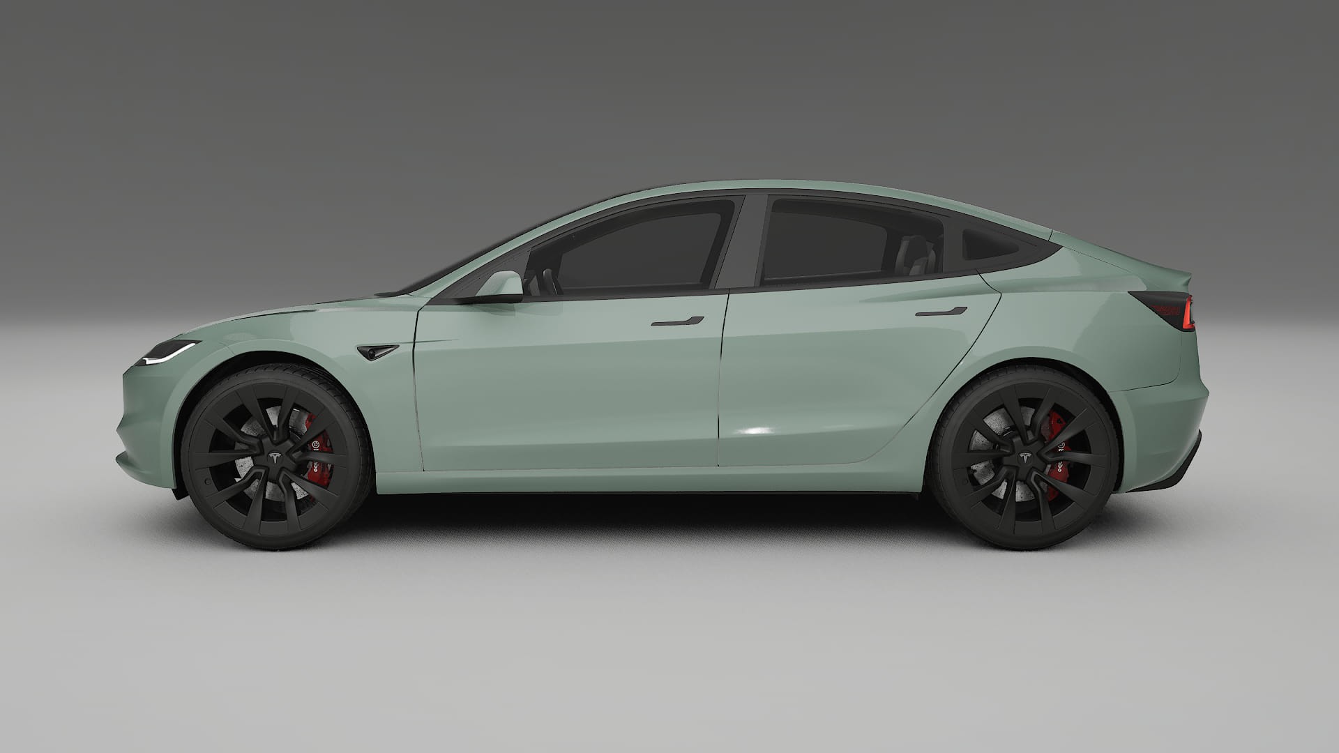 Tesla Model3 Highland TPU Lackskyddsfilm | CINDER Färgskiftande PPF – Komplett Förskuret Kit