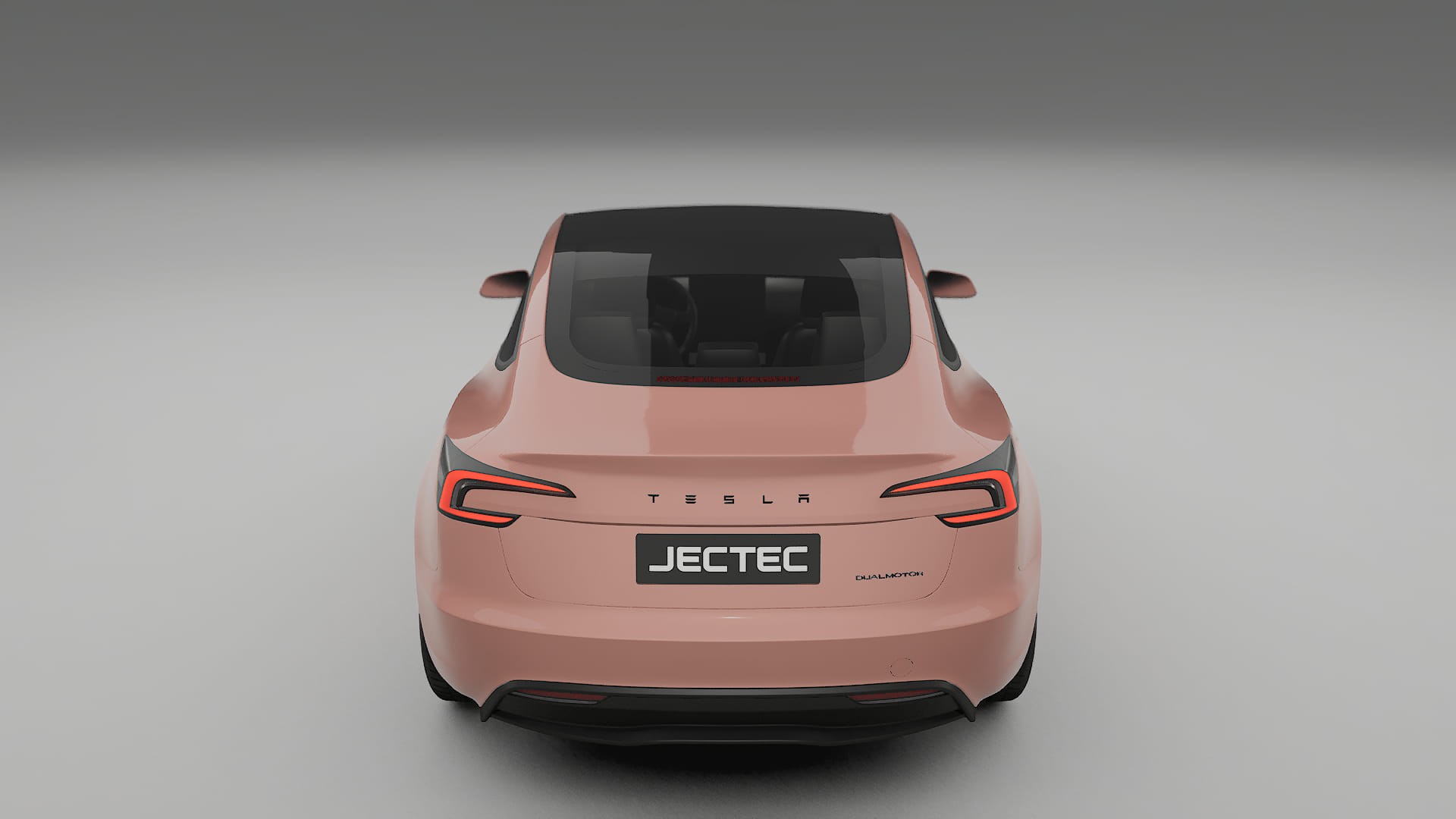 Tesla Model3 Highland TPU Lackskyddsfilm | BLUSH Färgskiftande PPF – Komplett Förskuret Kit