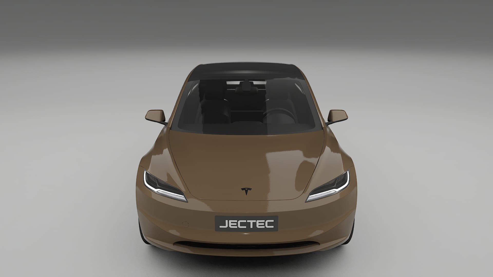 Tesla Model3 Highland TPU Lackskyddsfilm | SAHARA Färgskiftande PPF – Komplett Förskuret Kit