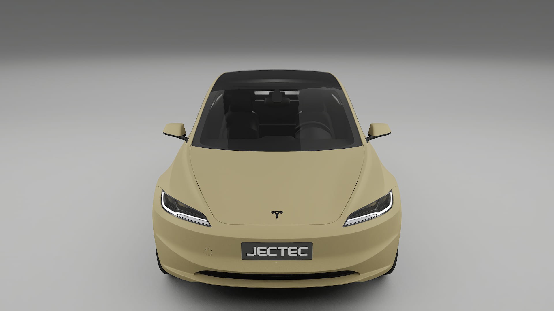 Tesla Model3 Highland TPU Lackskyddsfilm | SAND Färgskiftande PPF – Komplett Förskuret Kit