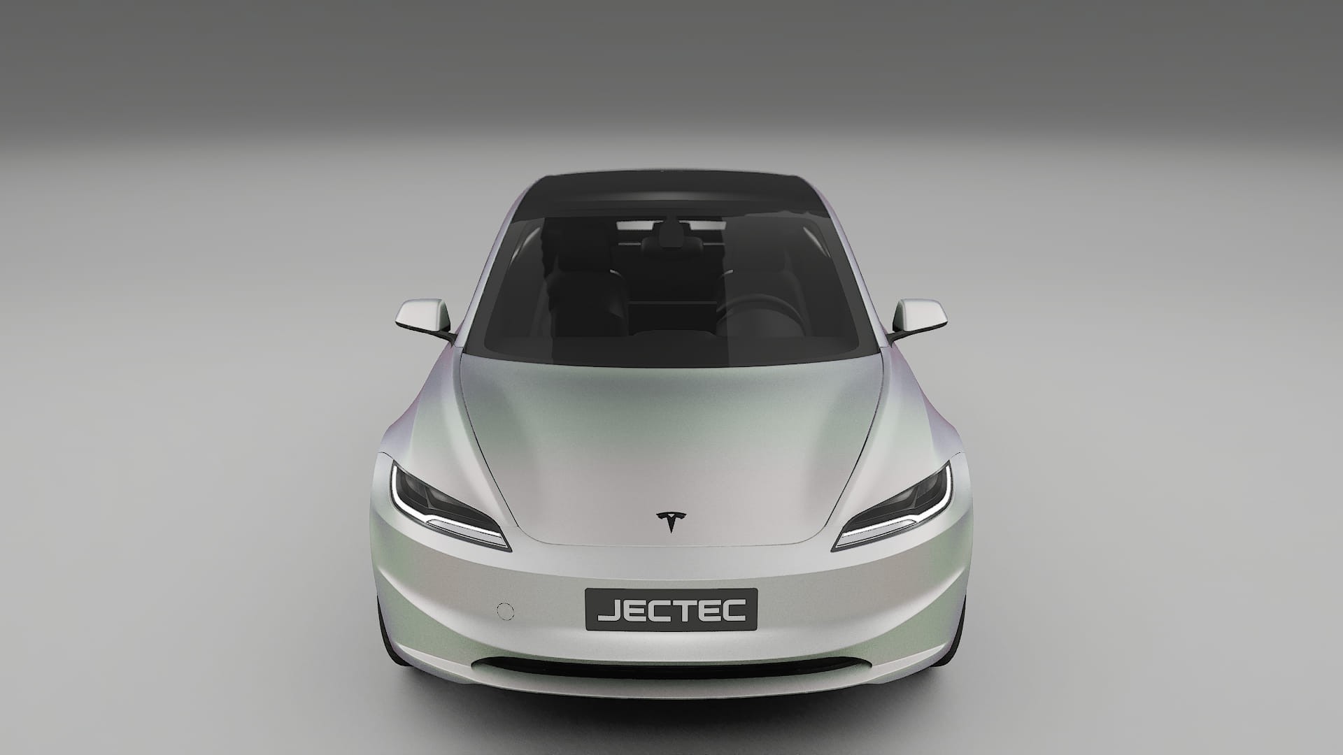 Tesla Model3 Highland TPU Lackskyddsfilm | NEBULA Färgskiftande PPF – Komplett Förskuret Kit