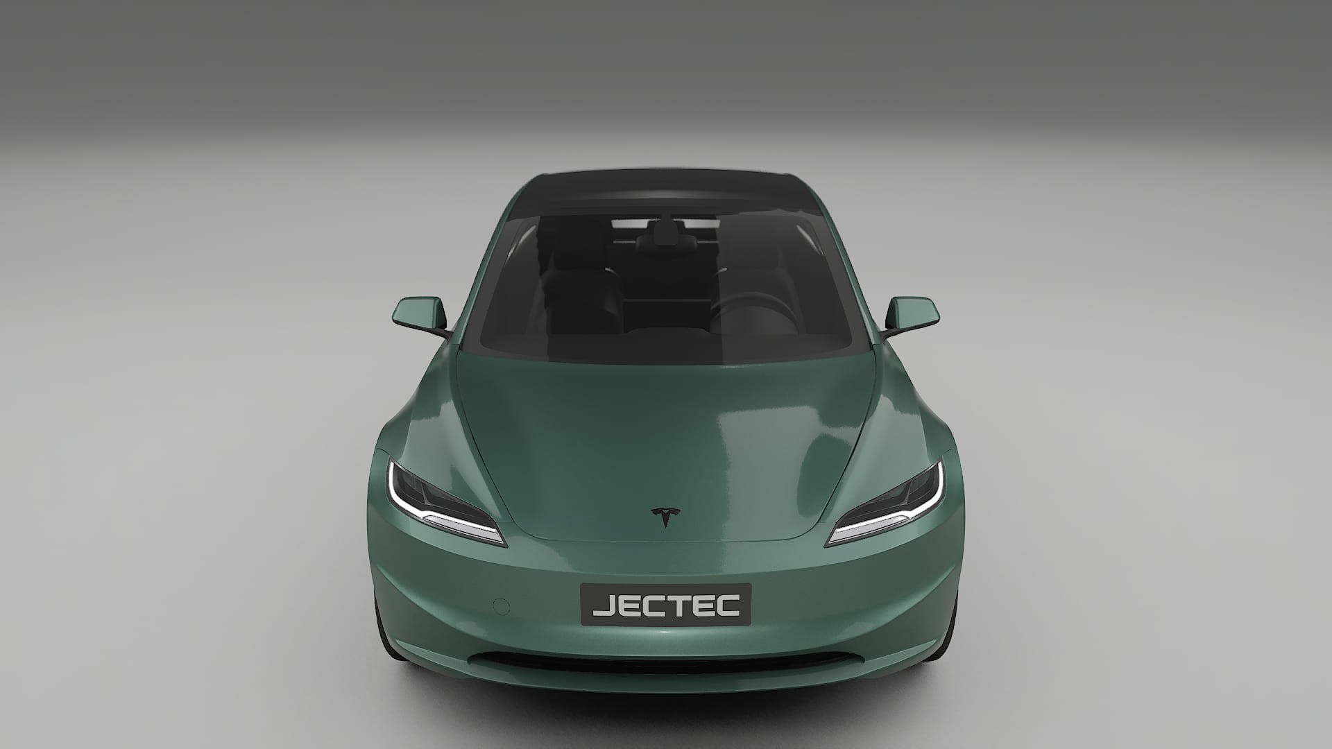 Tesla Model3 Highland TPU Lackskyddsfilm | EVERGREEN Färgskiftande PPF – Komplett Förskuret Kit