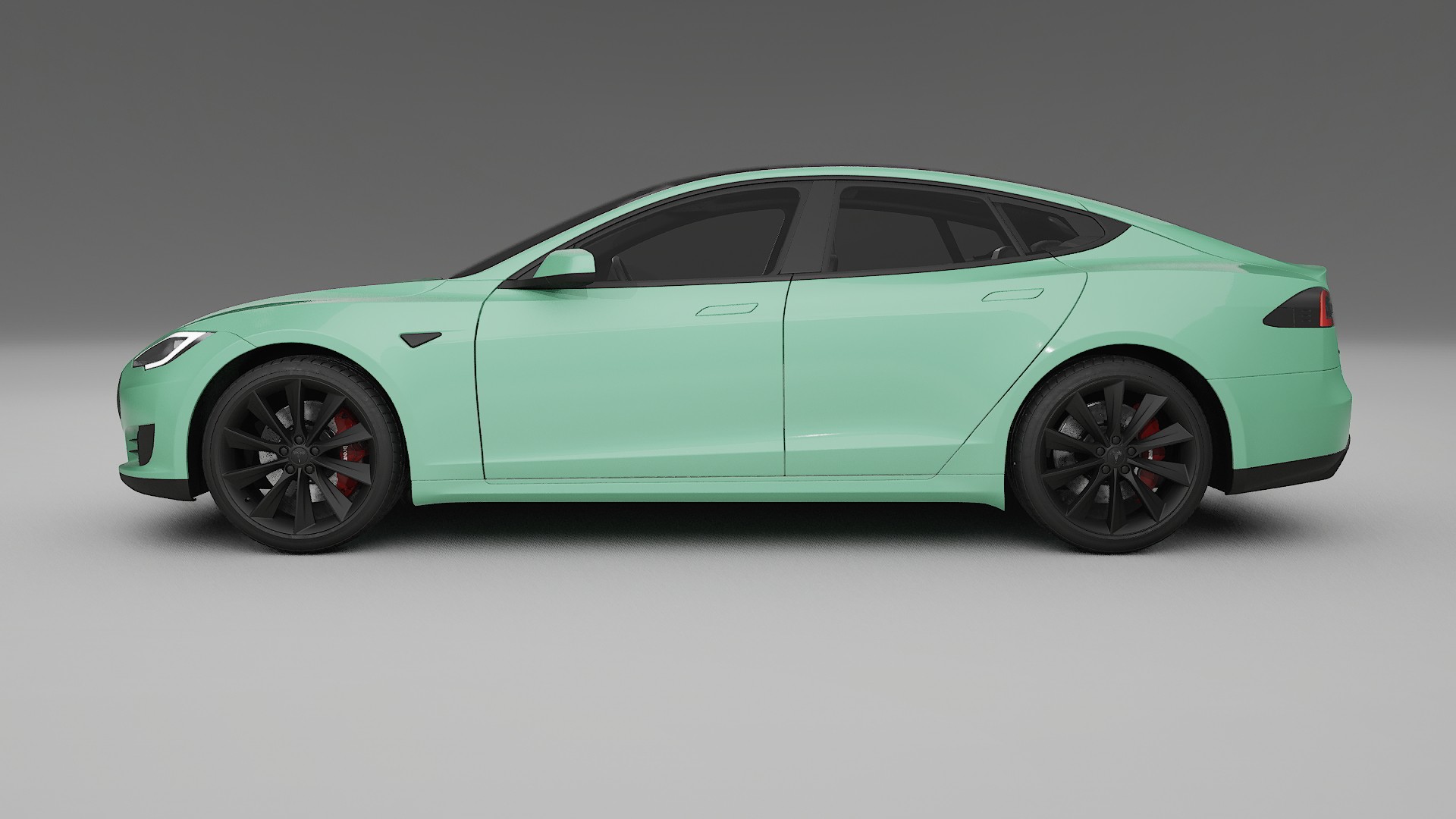 Tesla Model S TPU Lackskyddsfilm | DUSTY Färgskiftande PPF – Komplett Förskuret Kit