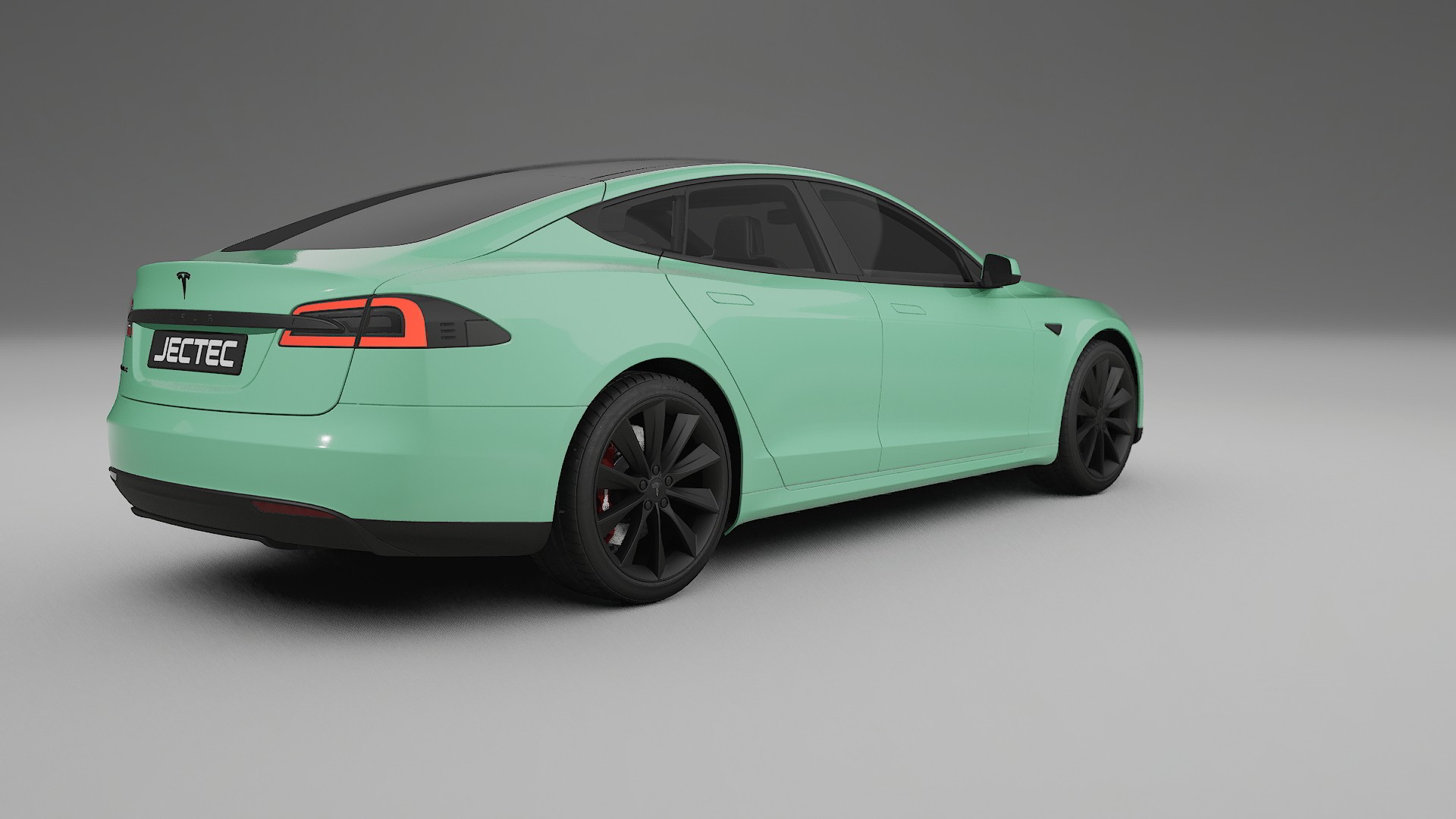 Tesla Model S TPU Lackskyddsfilm | DUSTY Färgskiftande PPF – Komplett Förskuret Kit