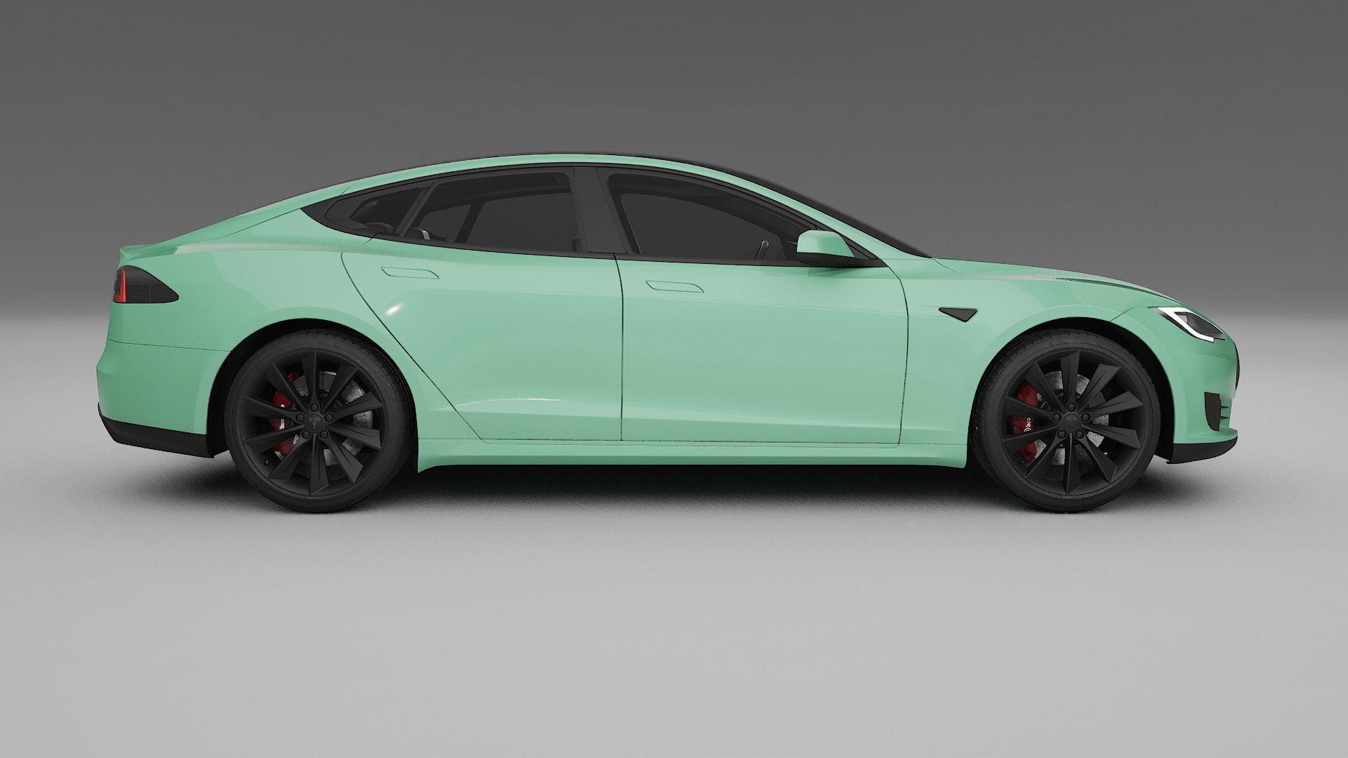 Tesla Model S TPU Lackskyddsfilm | DUSTY Färgskiftande PPF – Komplett Förskuret Kit