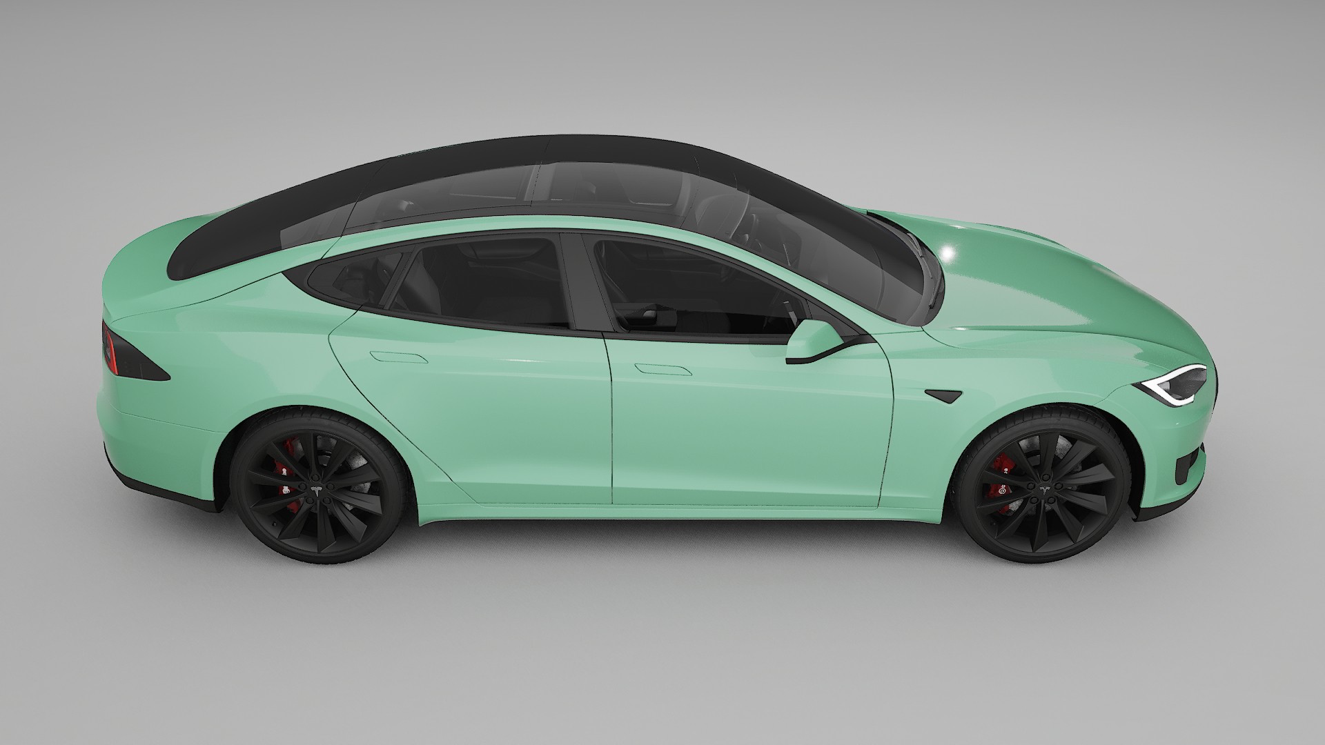 Tesla Model S TPU Lackskyddsfilm | DUSTY Färgskiftande PPF – Komplett Förskuret Kit