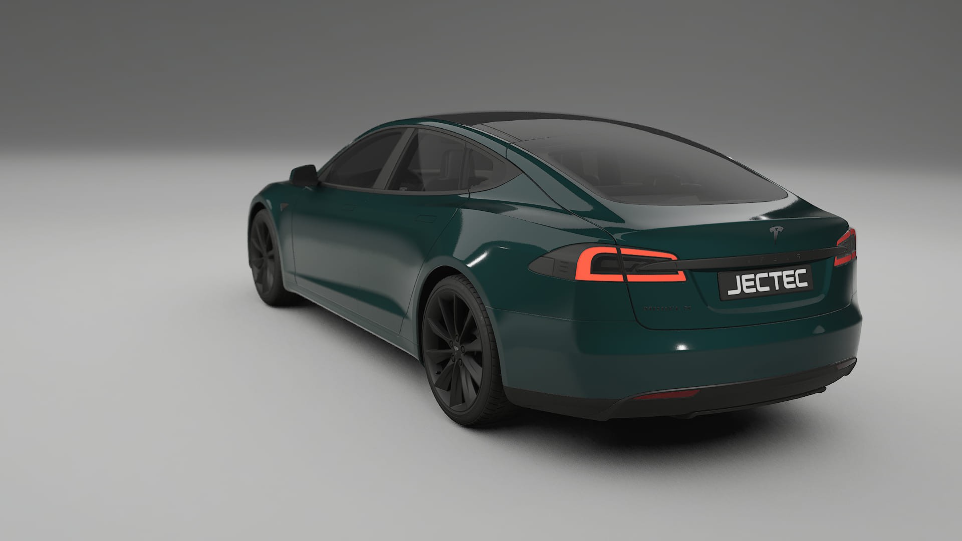 Tesla Model S TPU Lackskyddsfilm | INFERNO Färgskiftande PPF – Komplett Förskuret Kit
