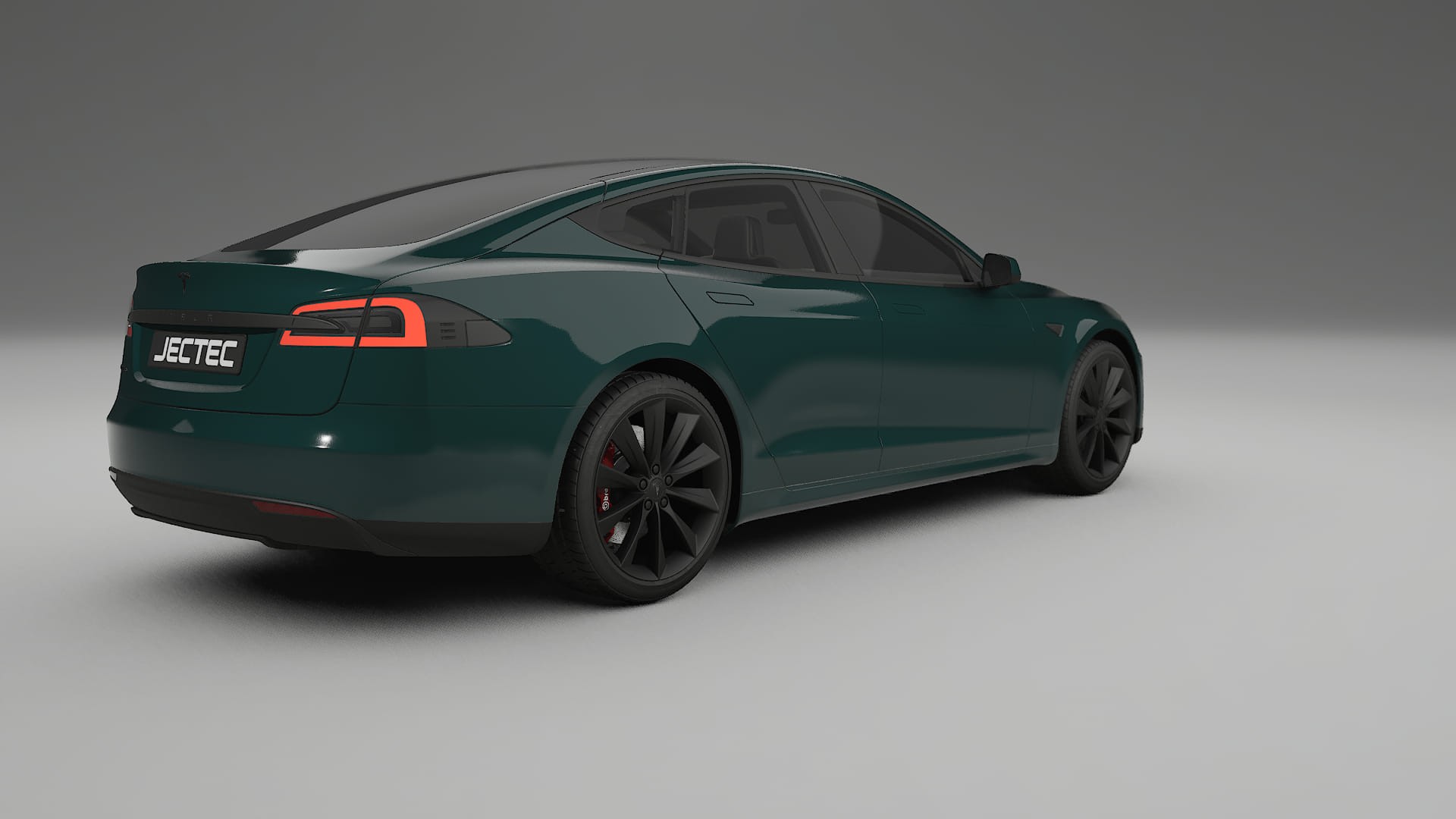 Tesla Model S TPU Lackskyddsfilm | INFERNO Färgskiftande PPF – Komplett Förskuret Kit