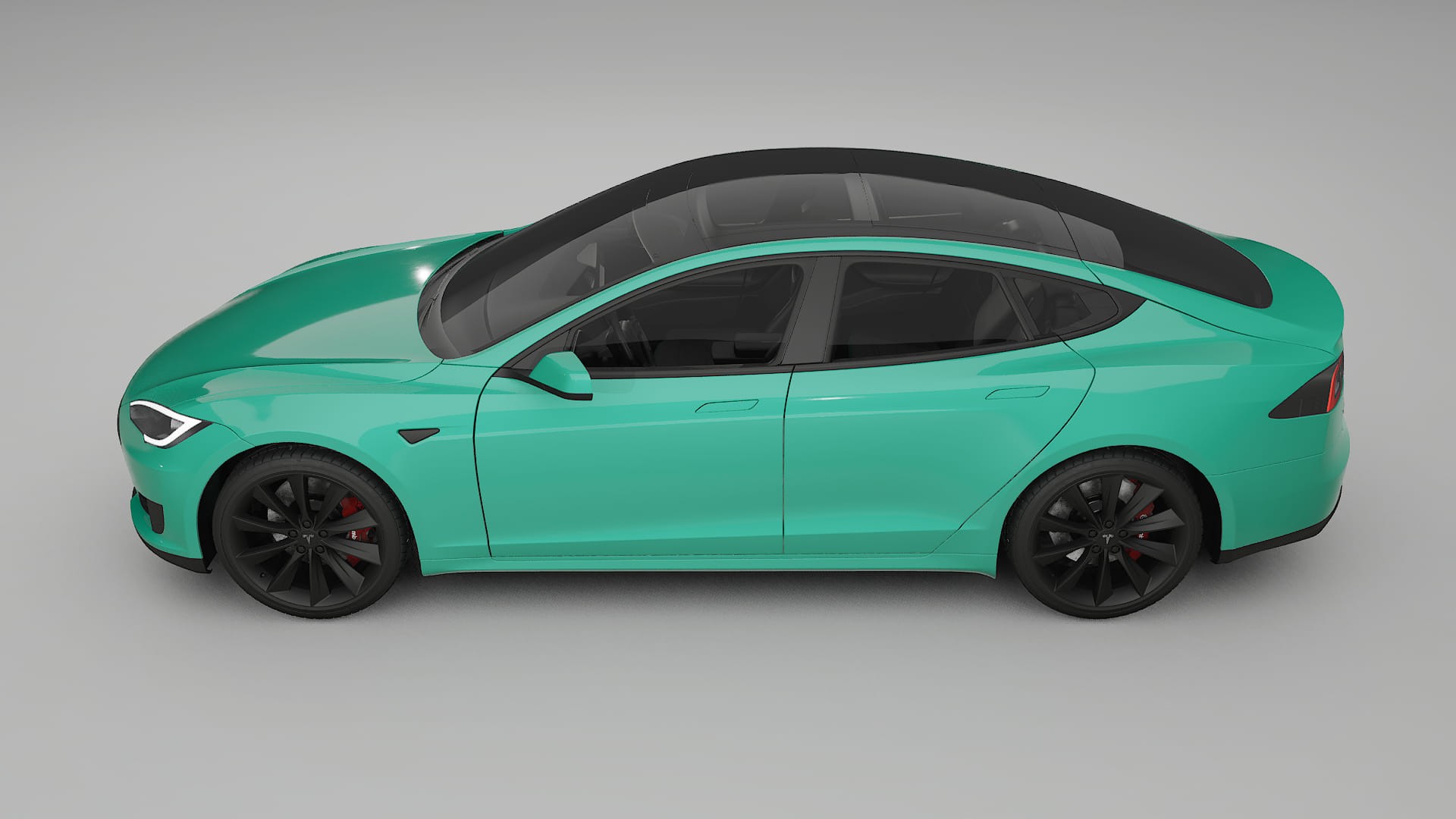 Tesla Model S TPU Lackskyddsfilm | JEWEL Färgskiftande PPF – Komplett Förskuret Kit