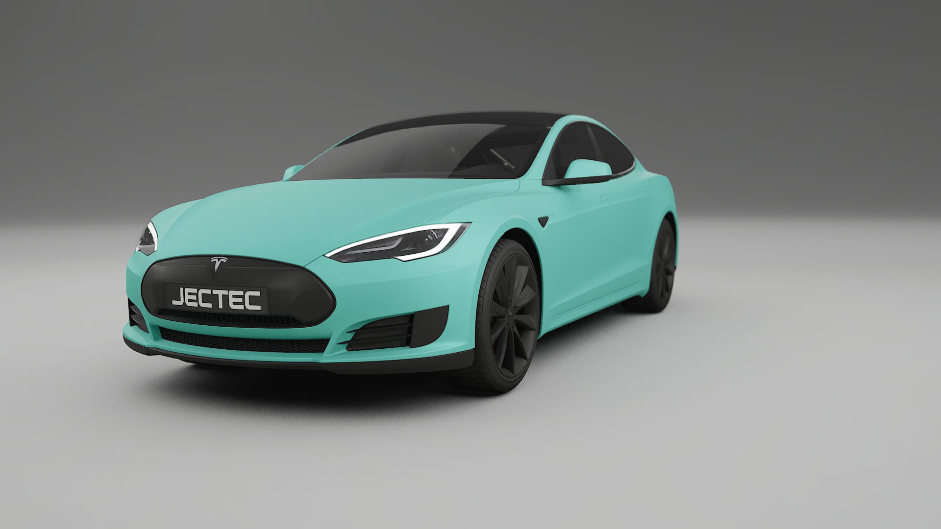 Tesla Model S TPU Lackskyddsfilm | FROST Färgskiftande PPF – Komplett Förskuret Kit